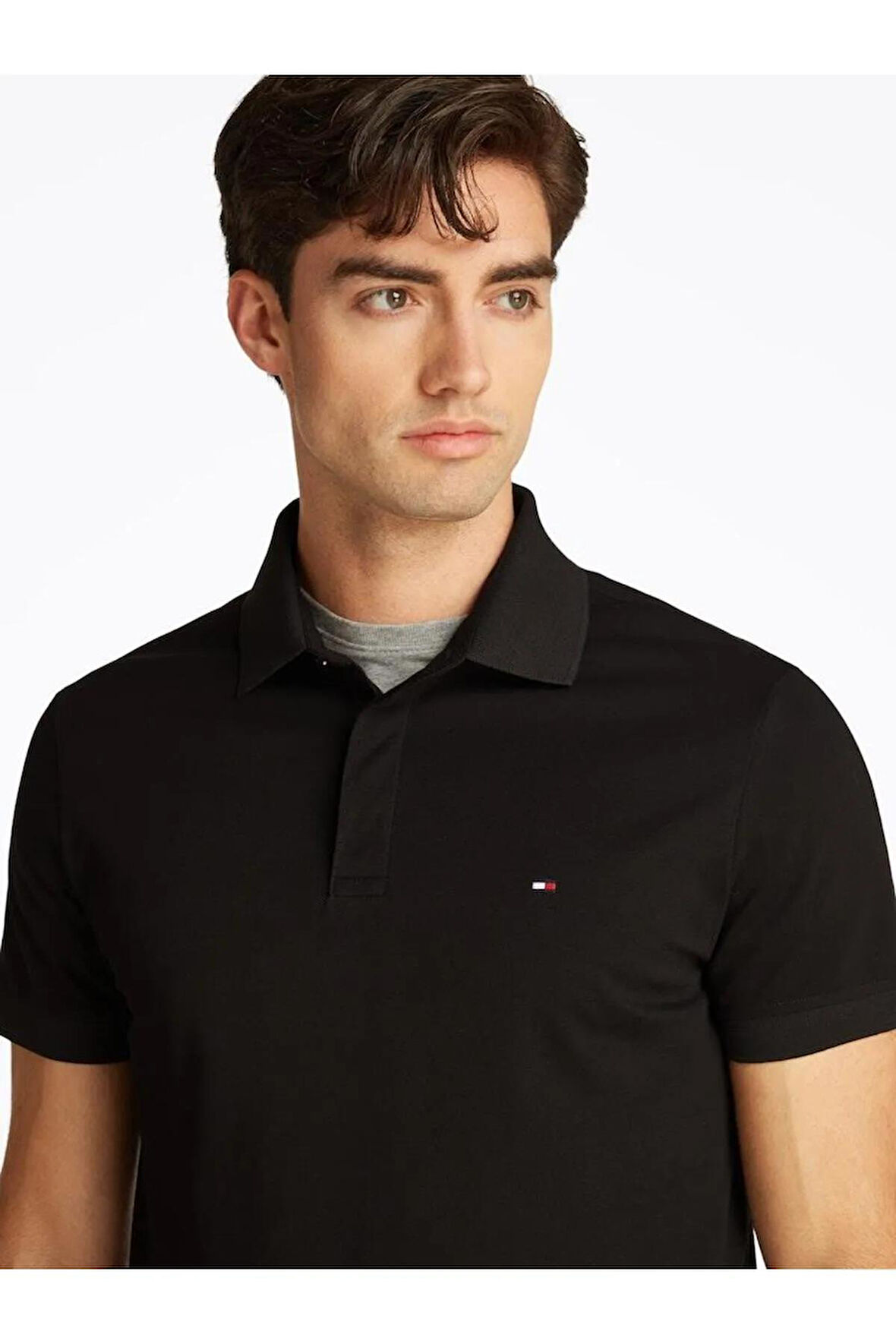 Tommy Hilfier Hıdden Placket Erkek T-Shirt 38491