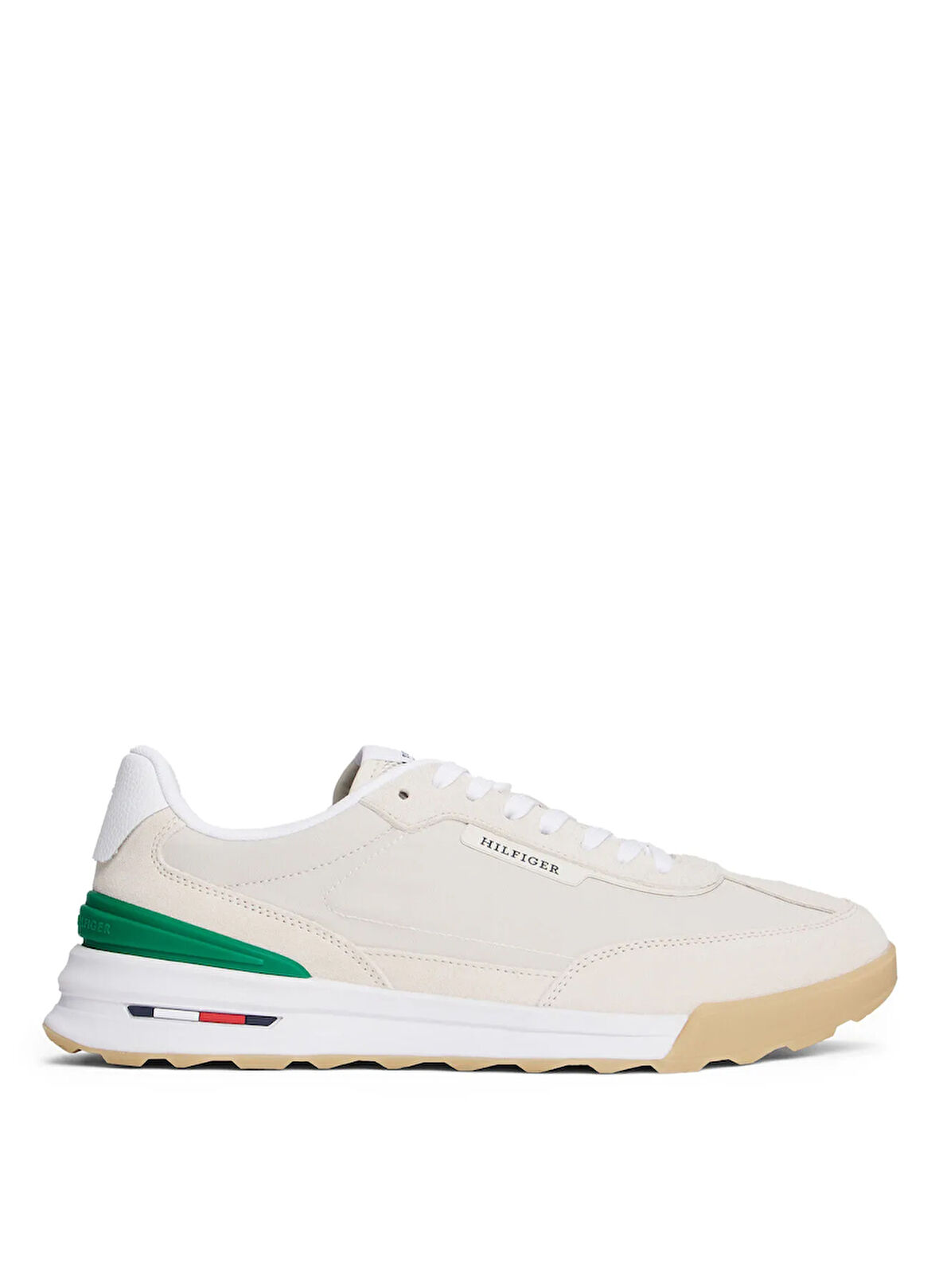 Tommy Hilfiger Bej Erkek Sneaker RETRO RUNNER SEASONAL