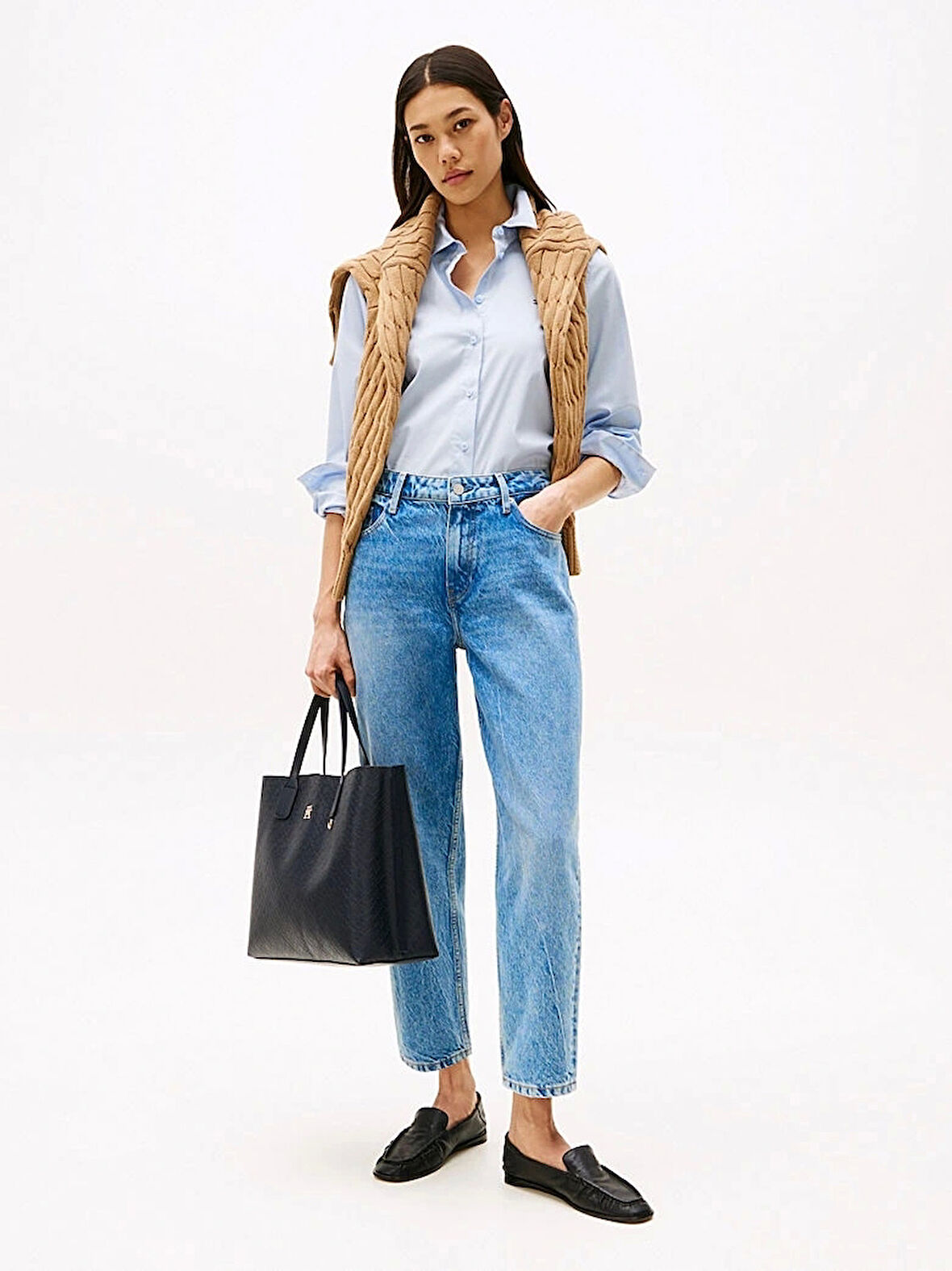 Tommy Hilfiger TAPERED RW A ALI Kadın  Jeans WW0WW443651A8