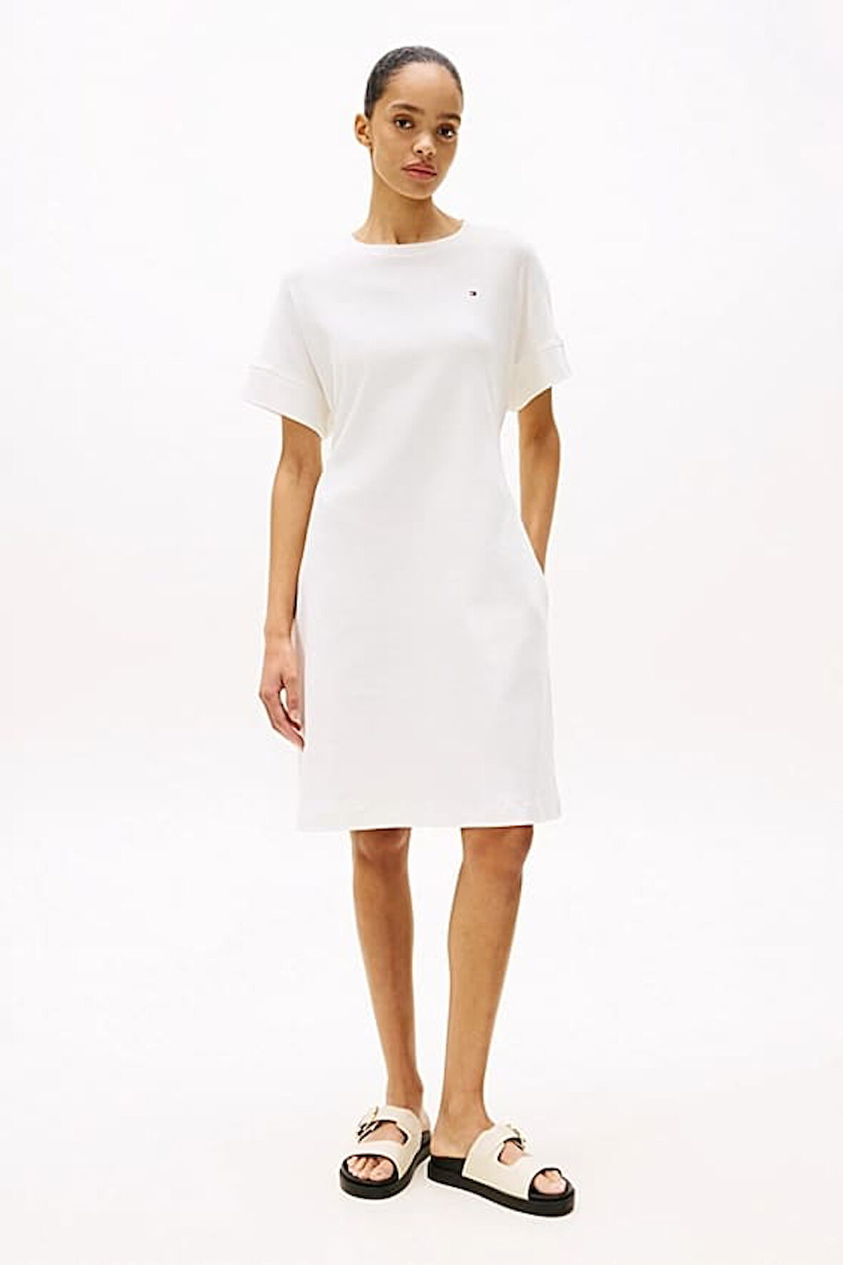 Kadın Th Modern Cody Elbise - Ekru | M