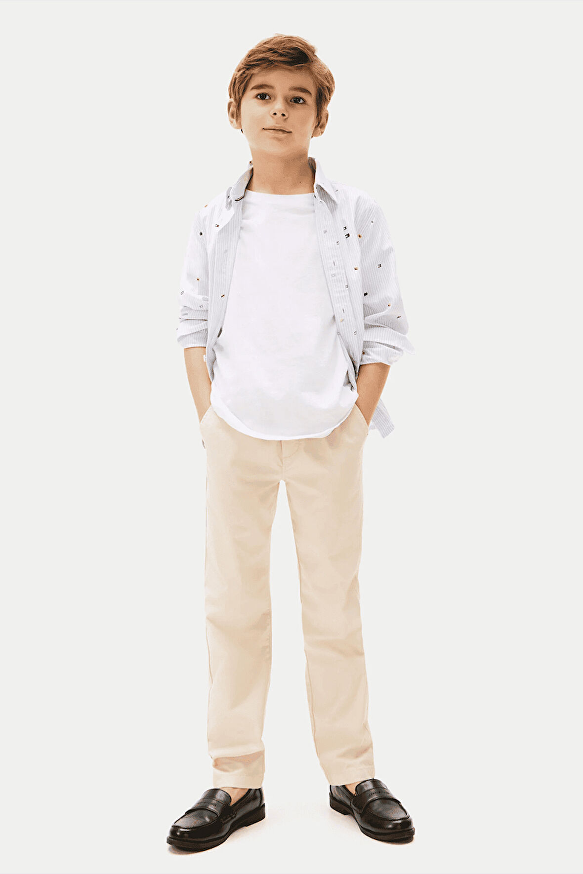 Erkek Çocuk Regular Pull On Polin Pantolon - Bej | 12 Yaş