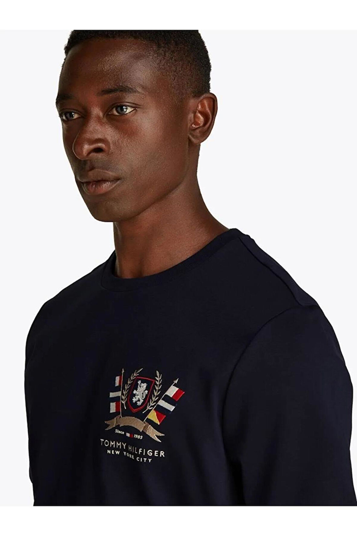 Tomyy Hilfiger Crest Erkek T-Shirt MW0MW39970