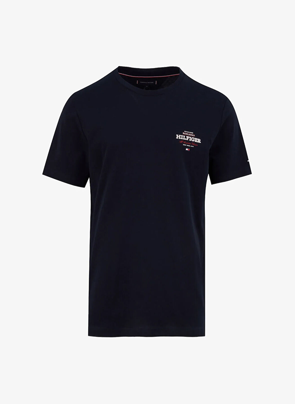 Tommy Hilfiger Mavi Erkek T-Shirt MW0MW38644DW5