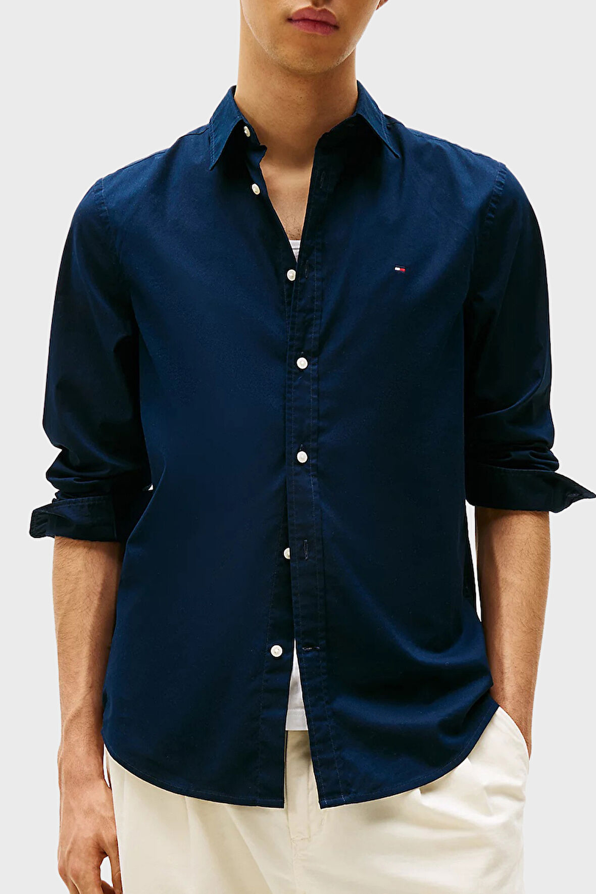 Tommy Hilfiger Erkek Gömlek MW0MW38137 DW5
