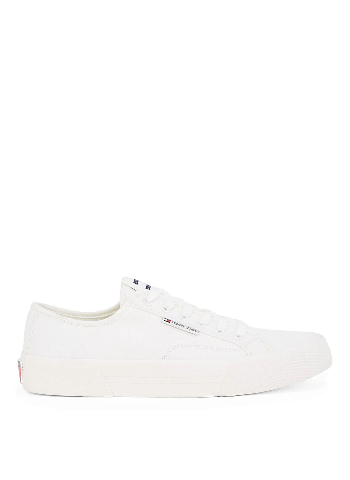 Tommy Hilfiger Beyaz Erkek Sneaker TJM LACE UP CANVAS COLOR