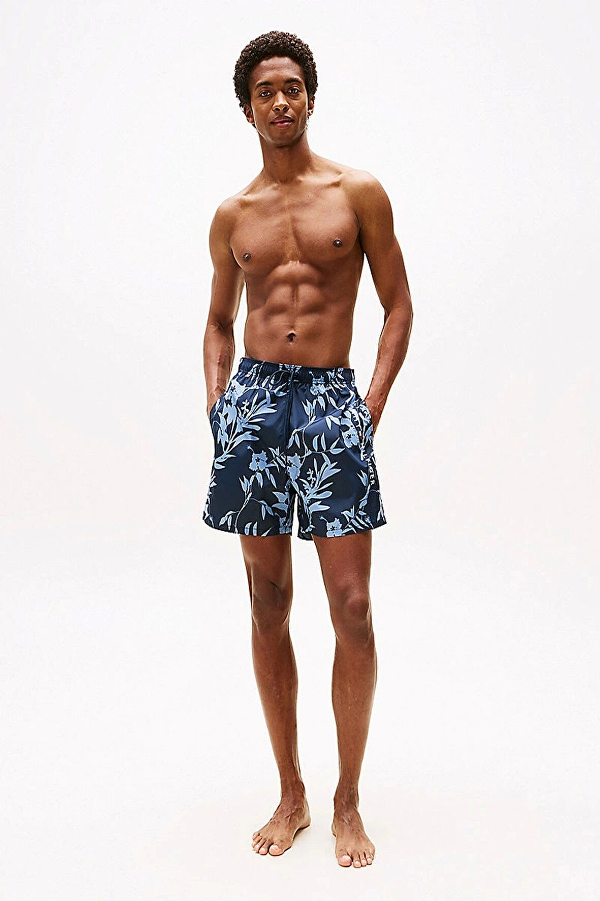 Tommy Hilfiger Erkek  Mavi   Şort Mayo
