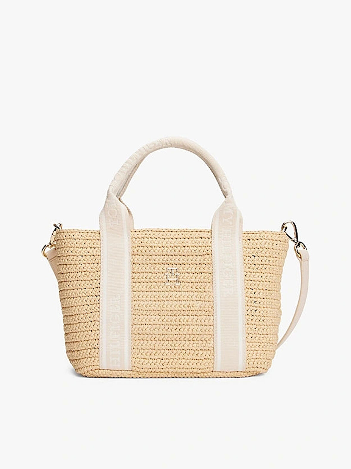 Tommy Hilfiger Kadın Spring Logo Mini Tote Çanta
