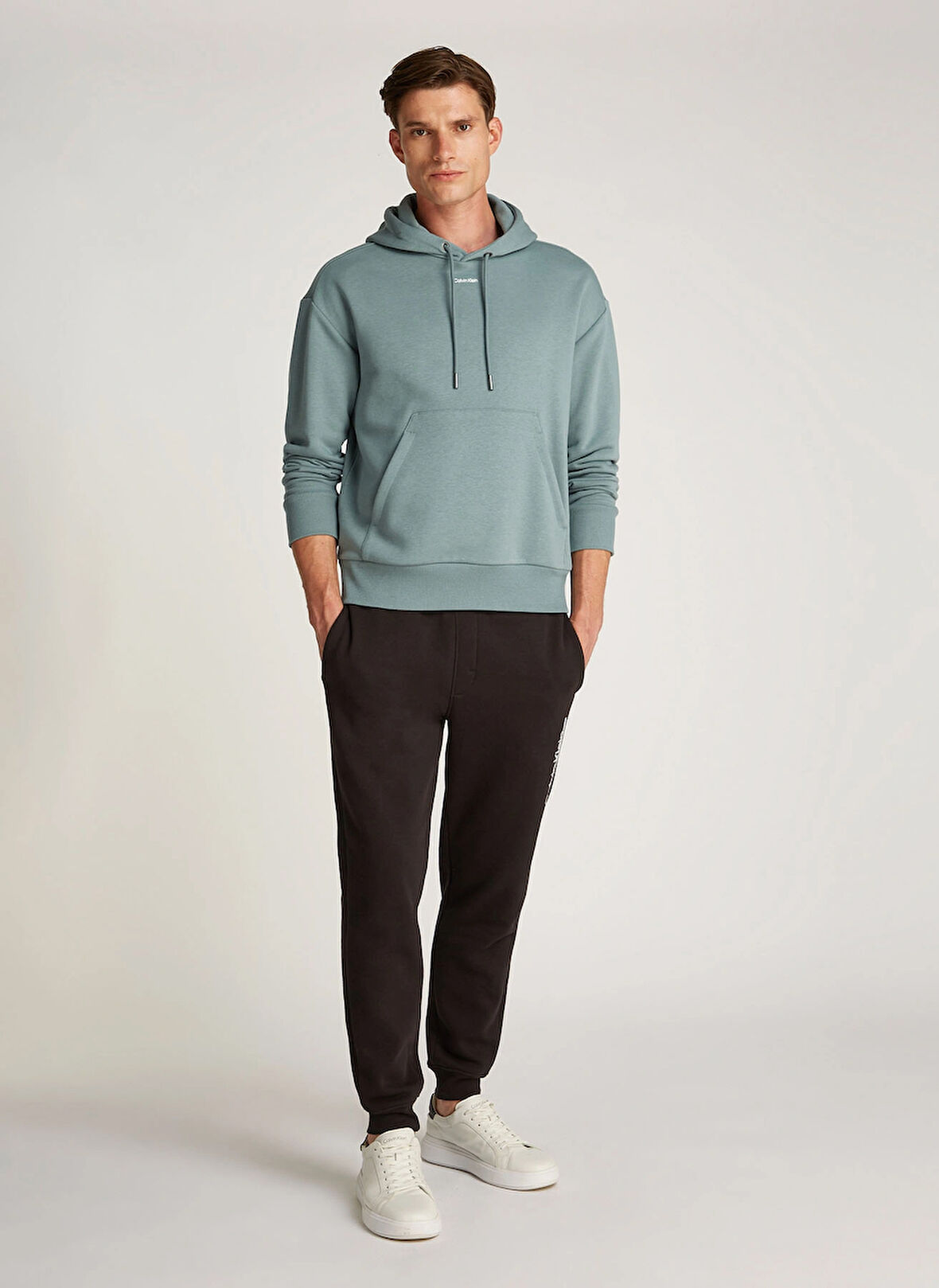 Calvin Klein Mavi Erkek Sweatshırt K10K112871CFQ