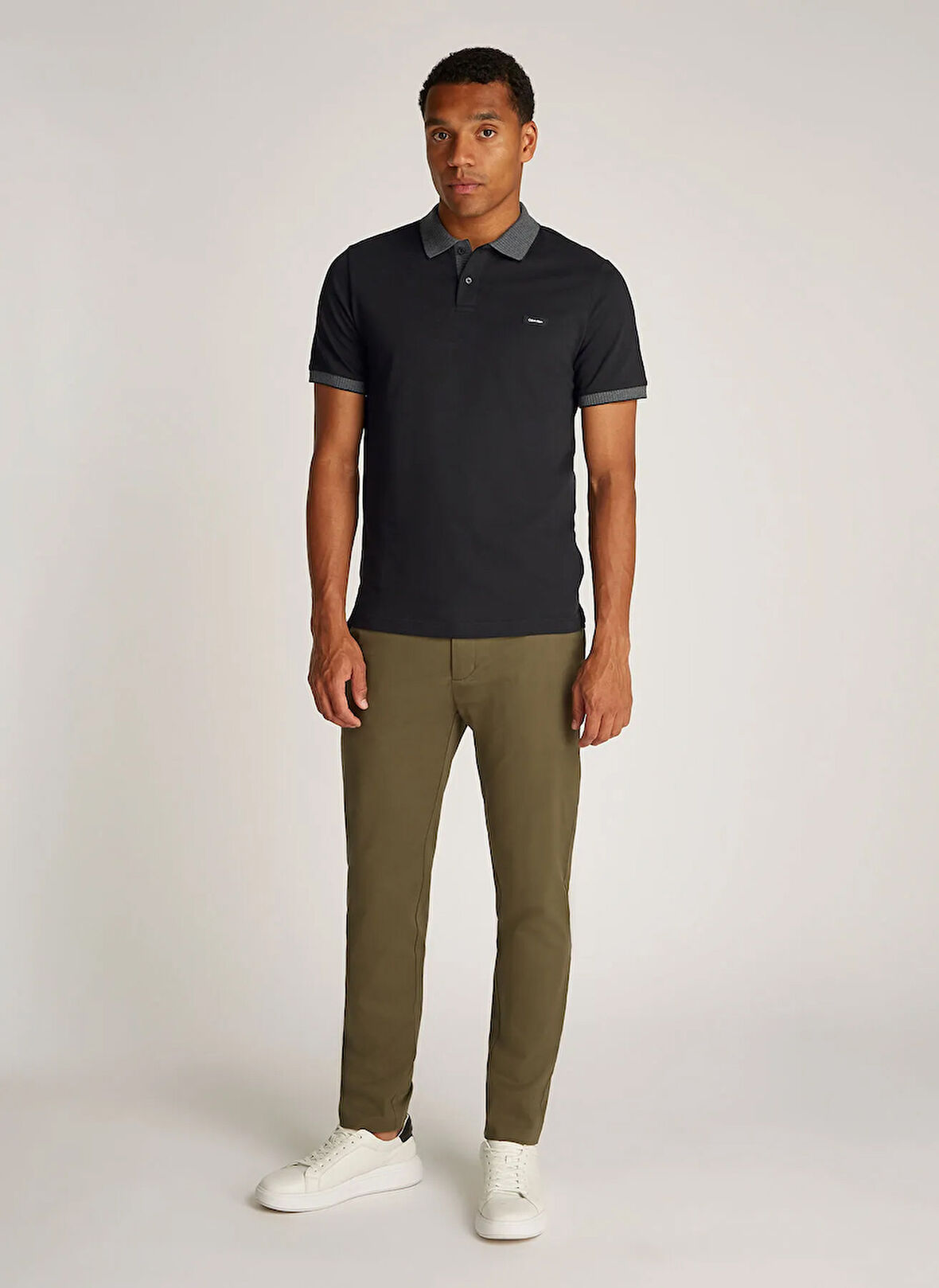Calvin Klein Siyah Erkek Polo T-Shirt K10K113832BEH