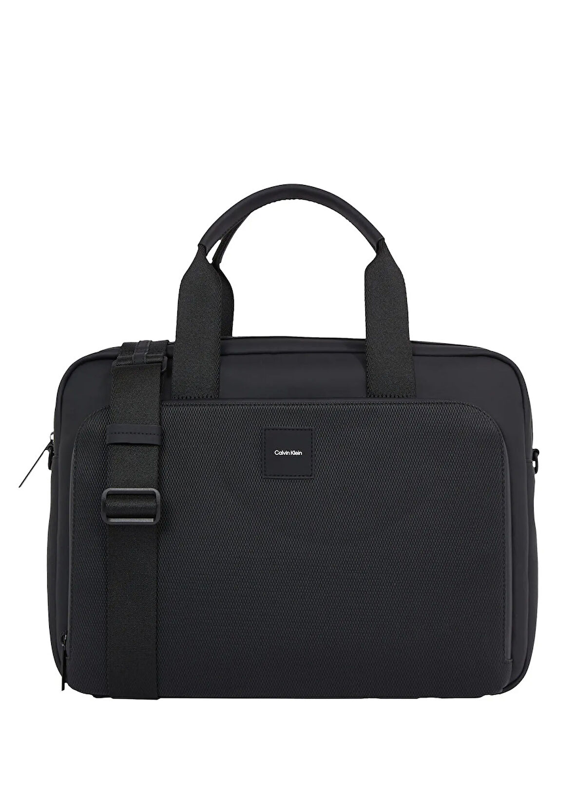 Siyah Erkek 38x28x7 cm Laptop Çantası CK ESSENTIAL LAPTOP BAG RUB