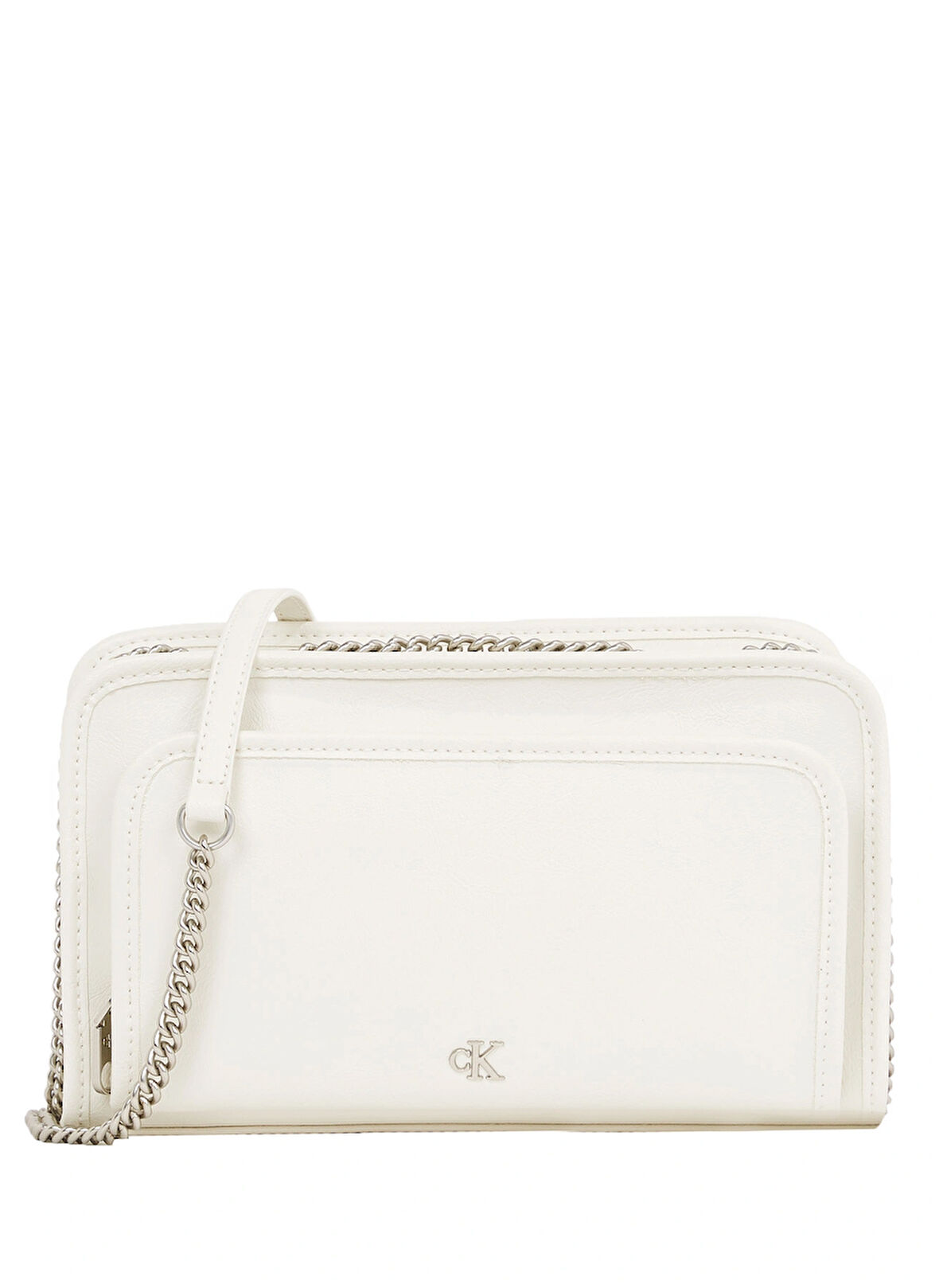 Calvin Klein Beyaz Kadın Çapraz Çanta K60K613046