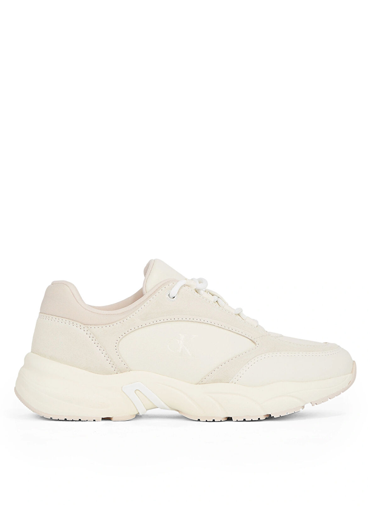 Calvin Klein Krem Kadın Sneaker YW0YW01646