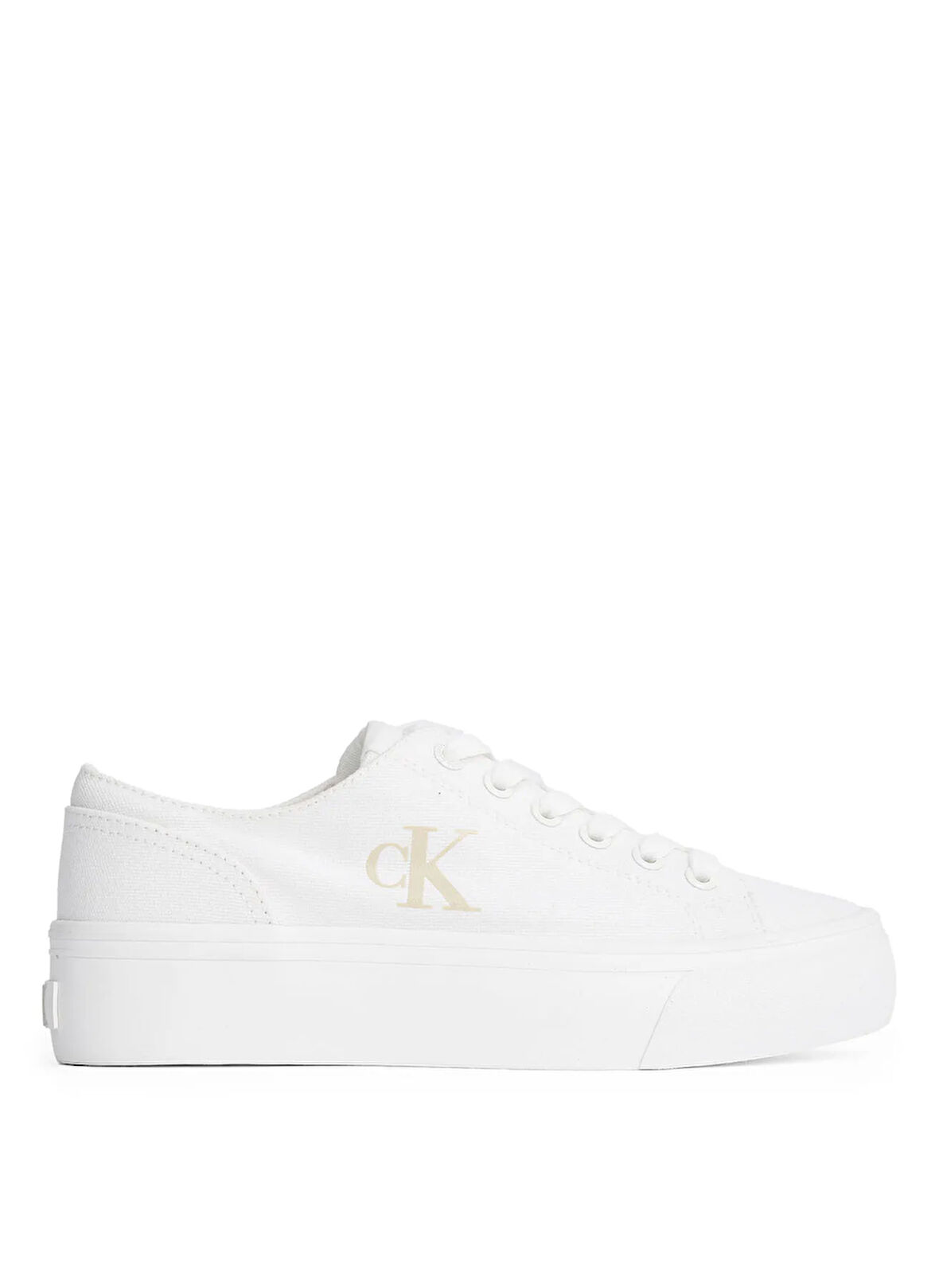 Calvin Klein Beyaz Kadın Sneaker YW0YW01763