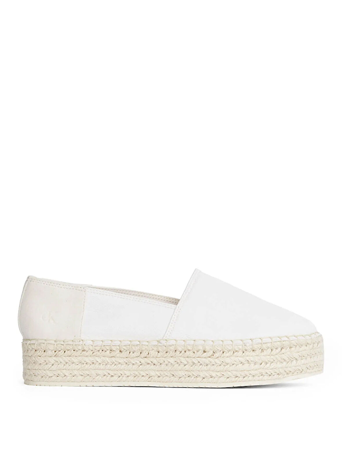 Calvin Klein Beyaz Kadın Espadril YW0YW01736