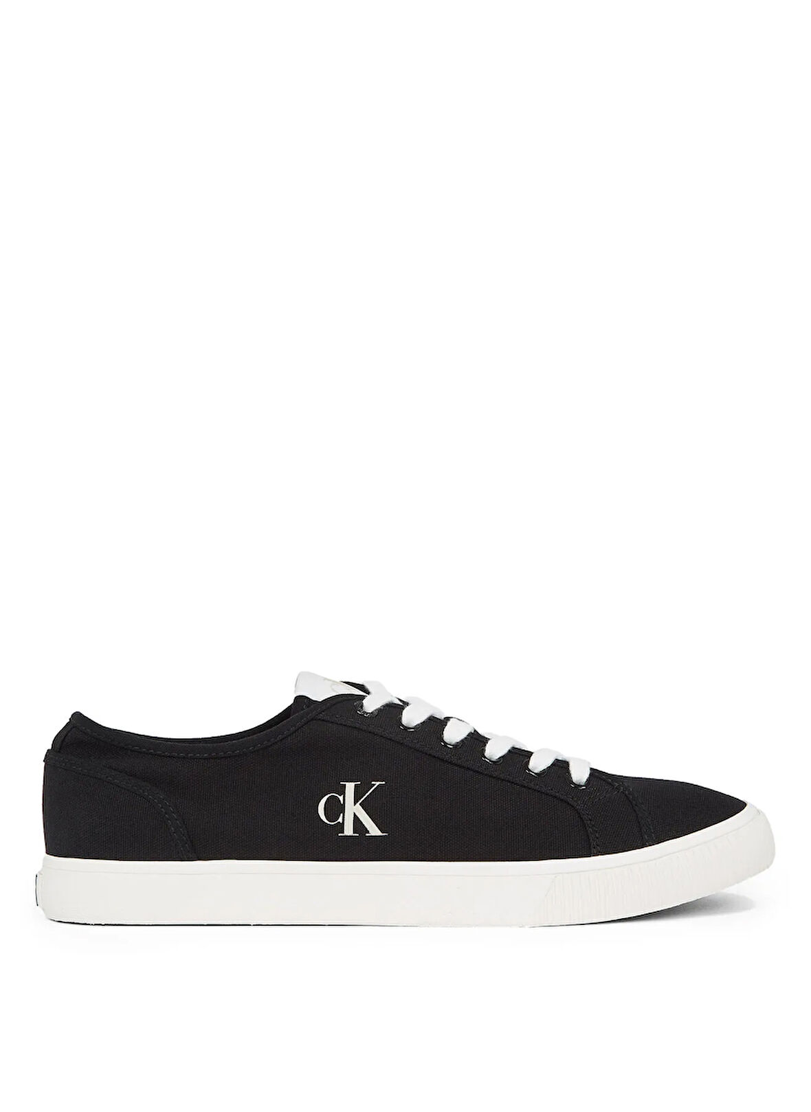 Calvin Klein Siyah Erkek Sneaker ESS VULC LOW MG CANVAS