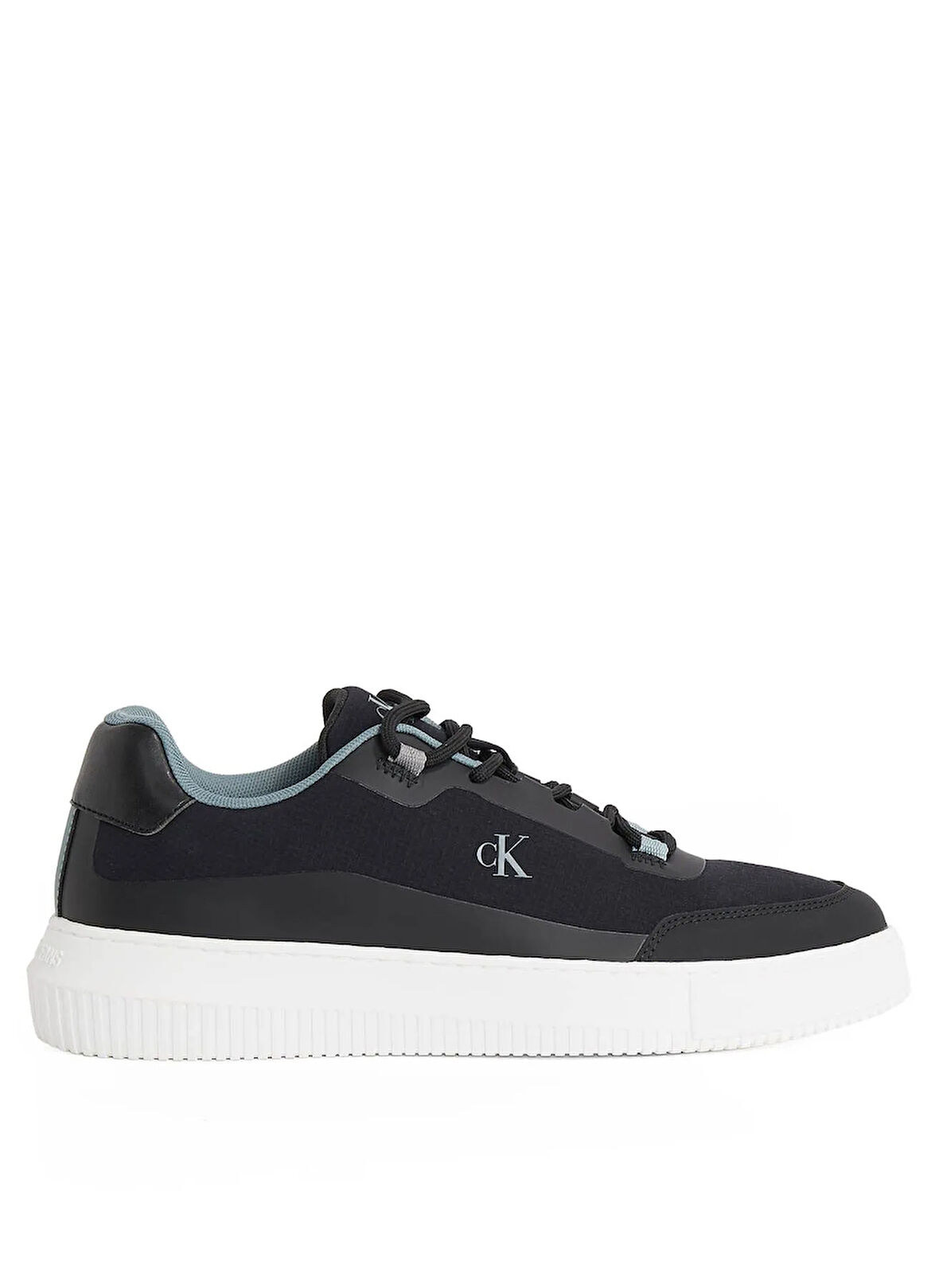 Calvin Klein Siyah Erkek Sneaker CHUNKY CUPSOLE TECH RIPSTOP
