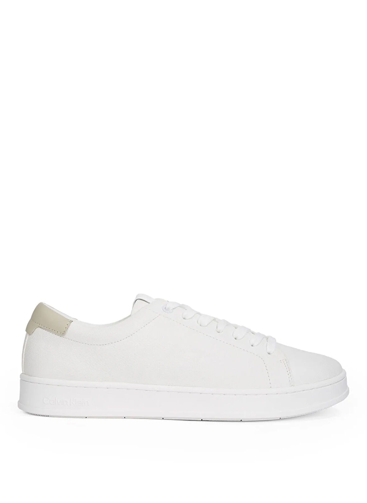 Calvin Klein Beyaz Erkek Sneaker LOW TOP LACE UP NU