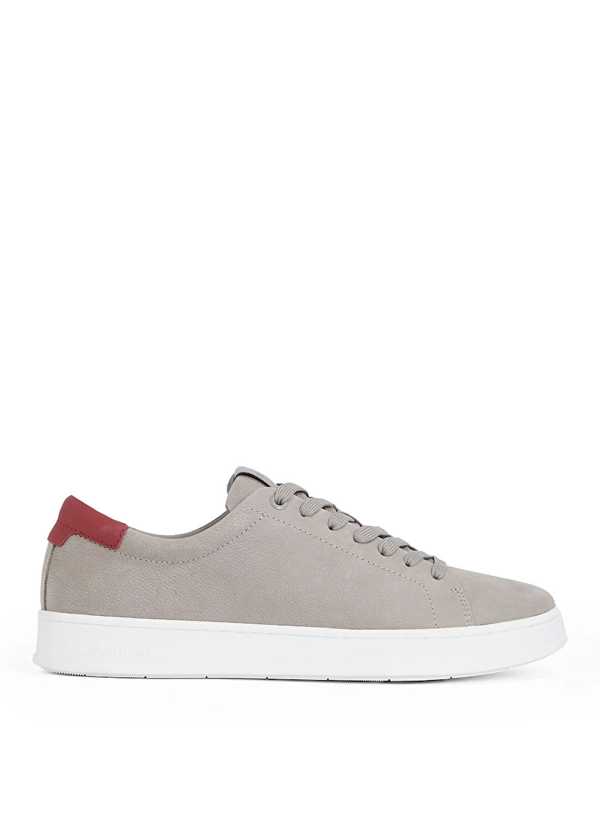 Calvin Klein Gri Erkek Sneaker LOW TOP LACE UP NU