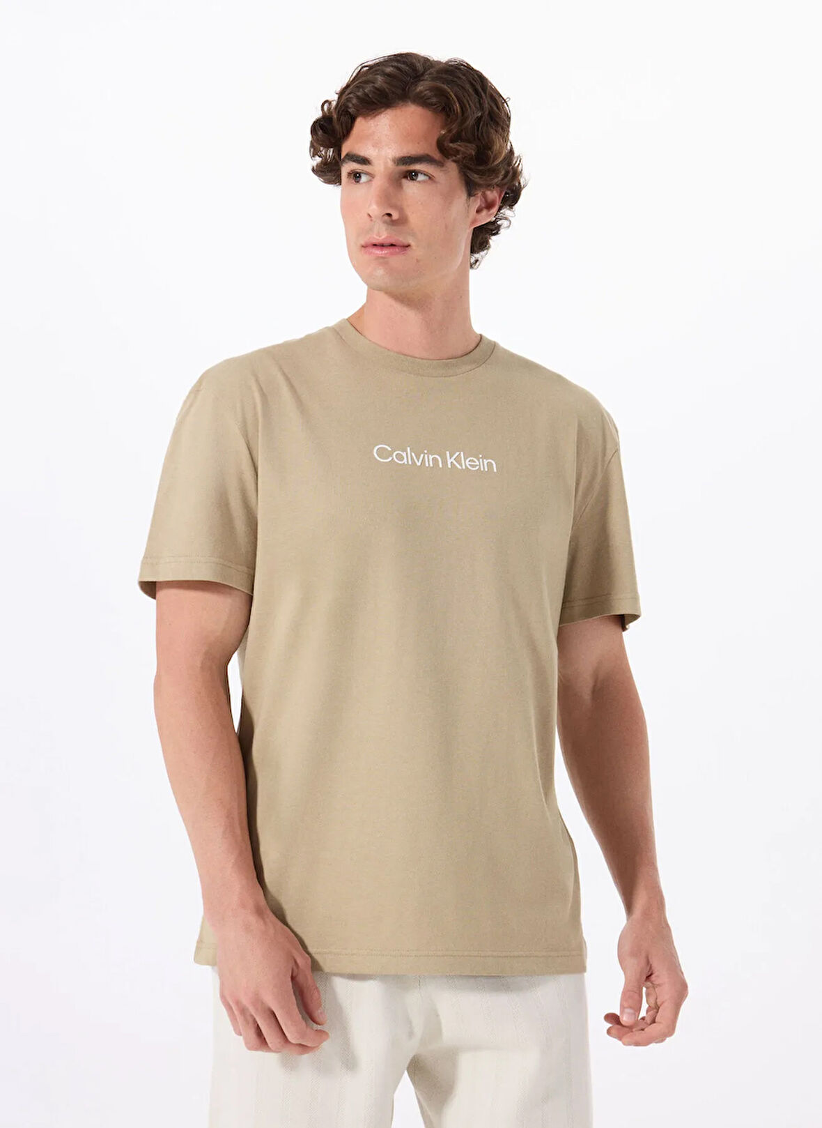 Calvin Klein Kahve Erkek T-Shirt K10K111346HI0