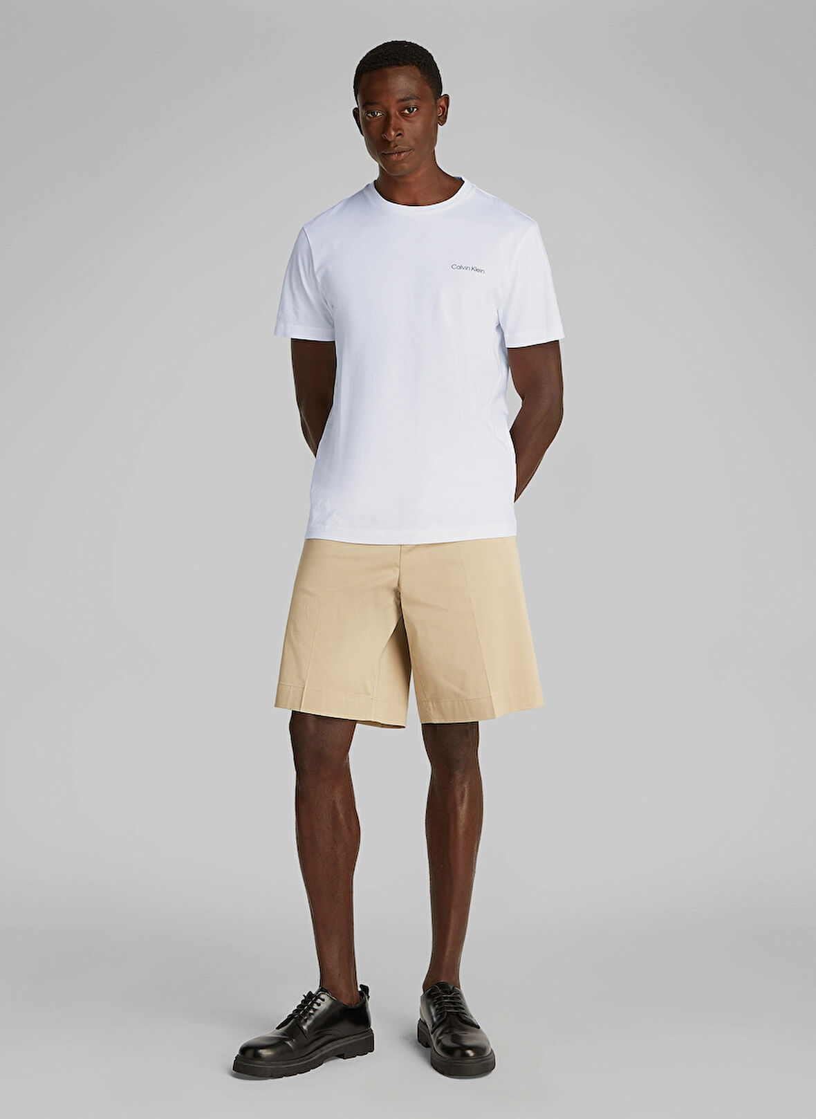 Calvin Klein Beyaz Erkek T-Shirt K10K114152YAF