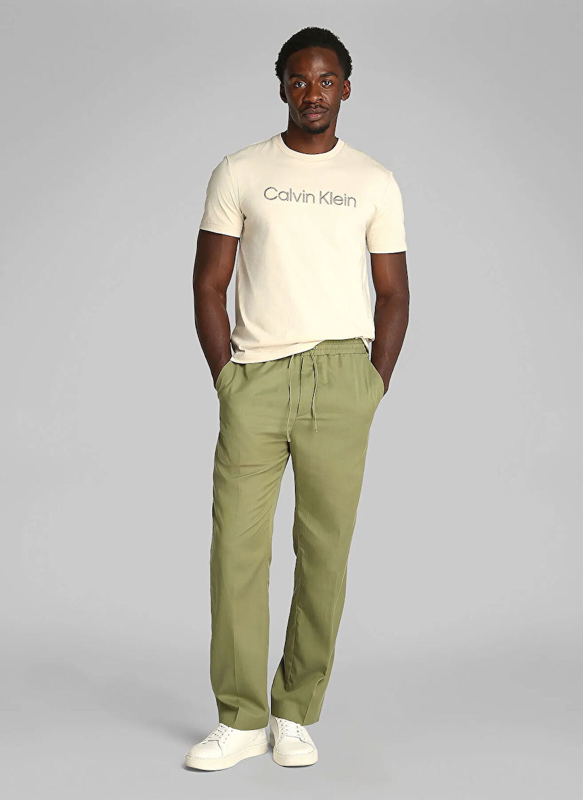 Calvin Klein Yeşil Erkek Pantolon K10K114403MSS