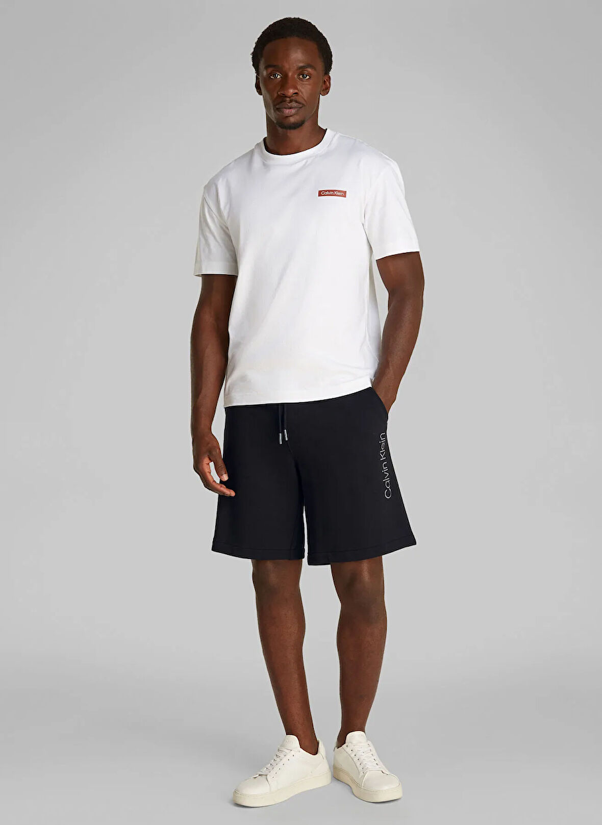 Calvin Klein Siyah Erkek Sweat Şort K10K114121BEH
