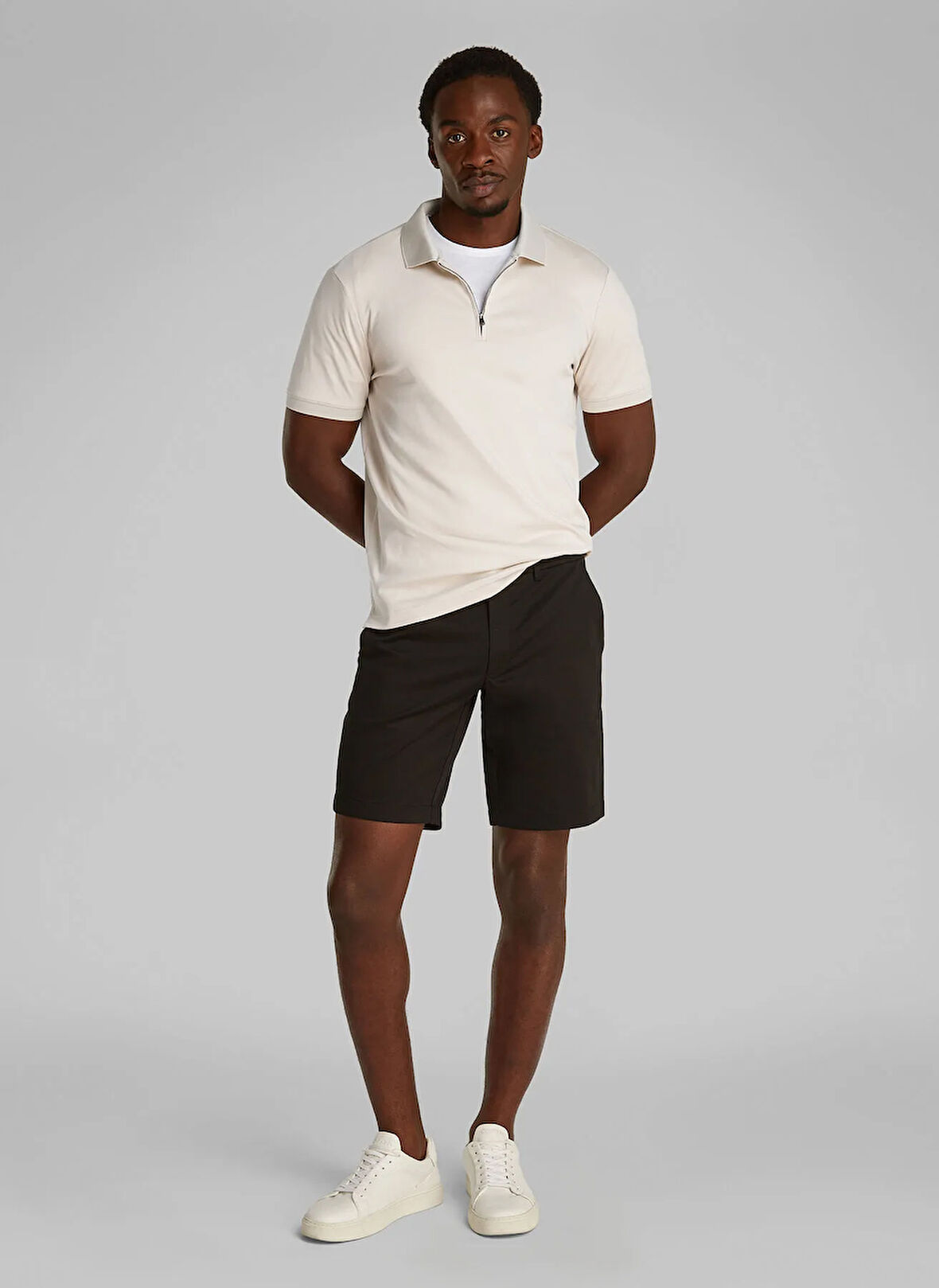 Calvin Klein Gri Erkek Polo T-Shirt K10K112754PDV