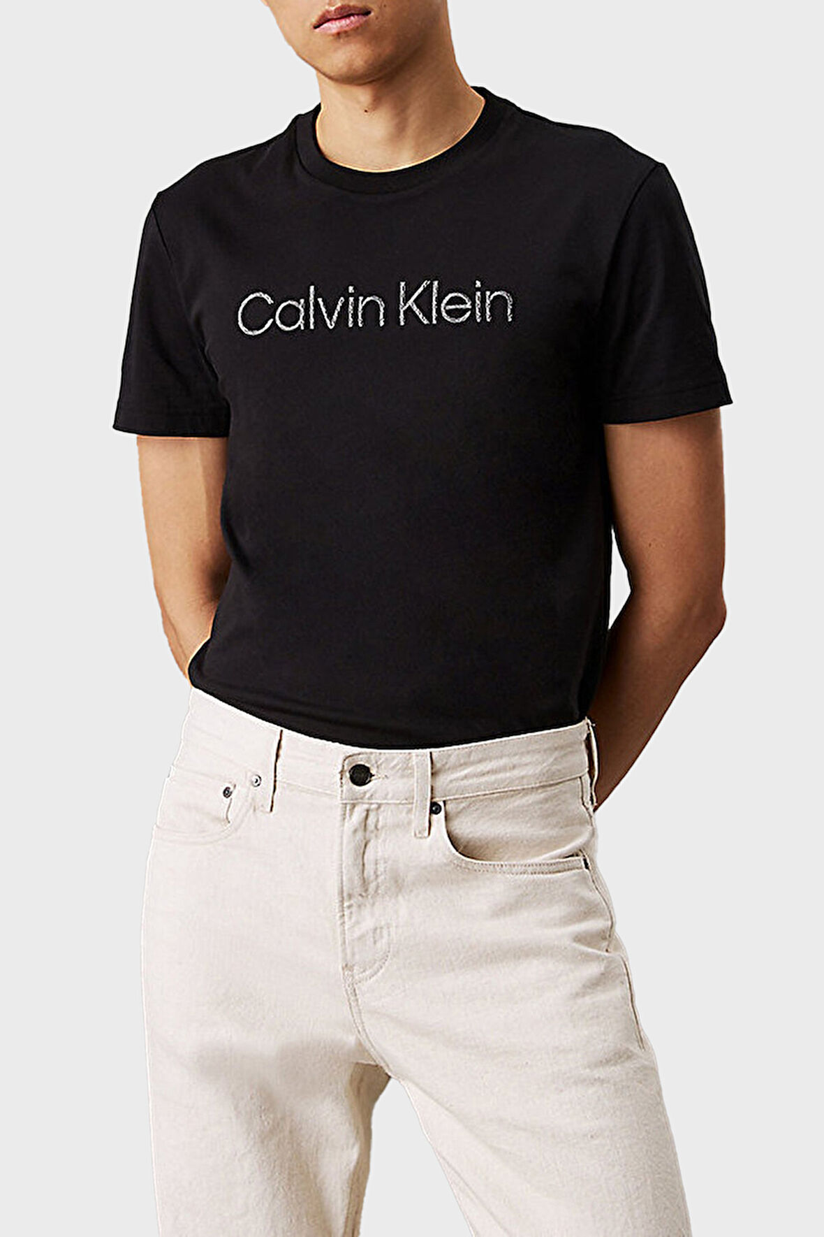 Calvin Klein Erkek T Shirt K10K114169 BEH