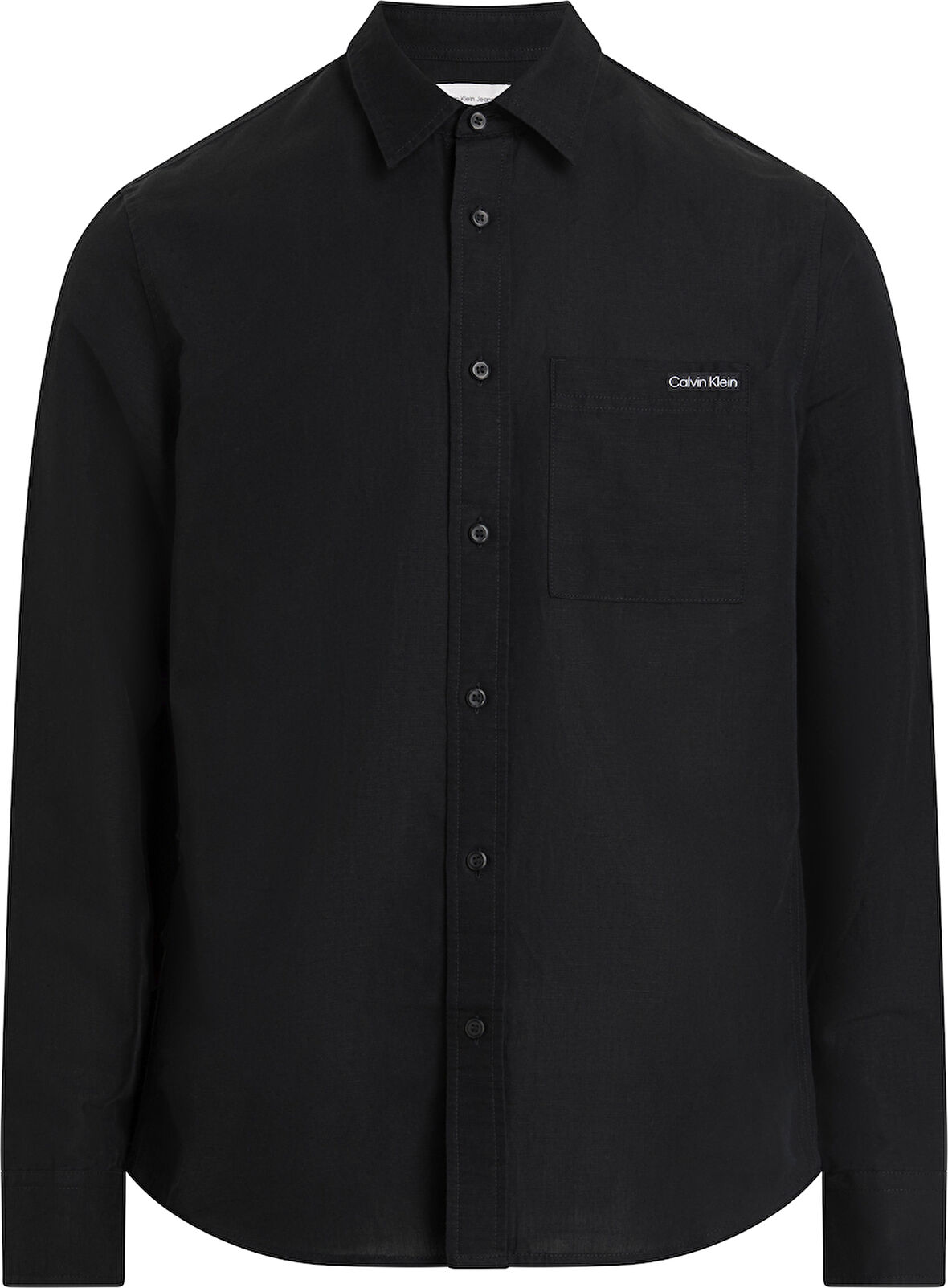 CALVIN KLEIN LINEN COTTON SHIRT Gömlek