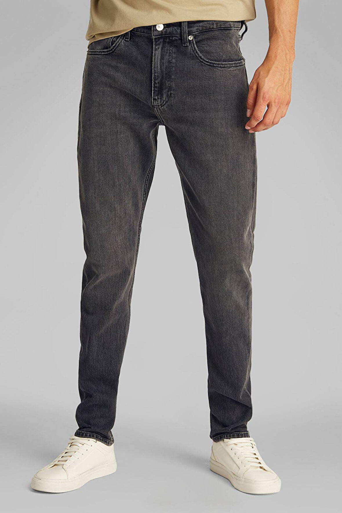 Erkek Ck Slim Tapper Jeans - Siyah | 34/32