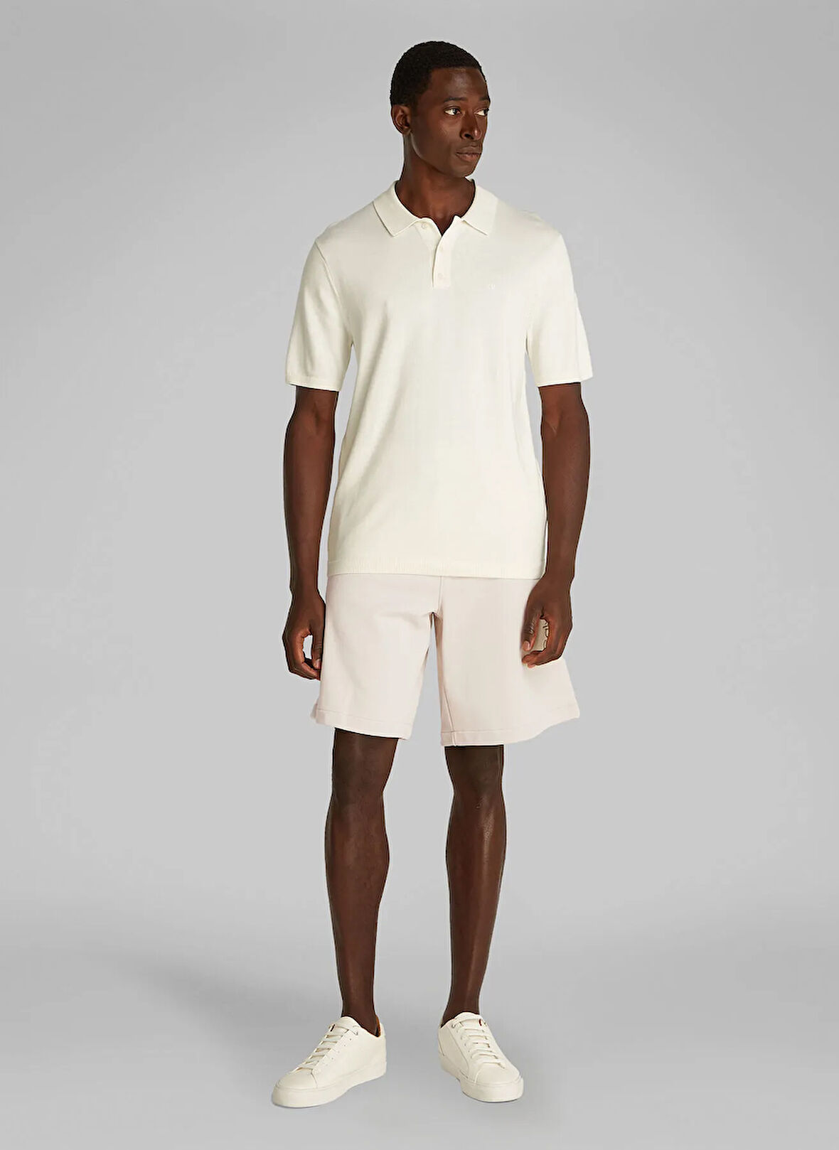 Calvin Klein Gri Erkek Sweat Şort K10K114121PDV