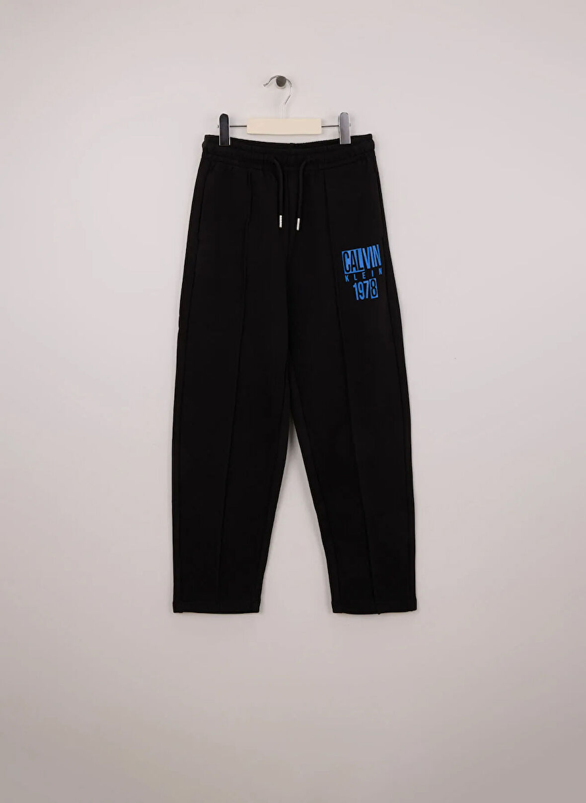 Calvin Klein Straight Paça Siyah Erkek Çocuk Eşofman Altı IB0IB02483BEH