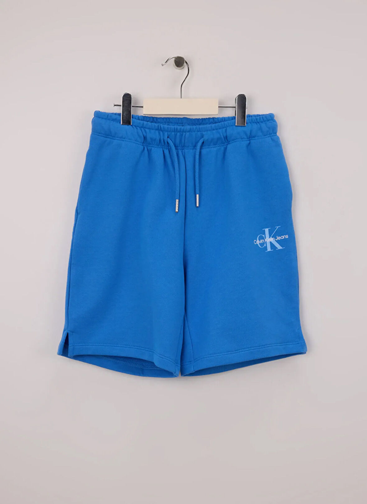 Calvin Klein Lastikli Bel Regular Fit Mavi Erkek Çocuk Şort IU0IU00578C4H