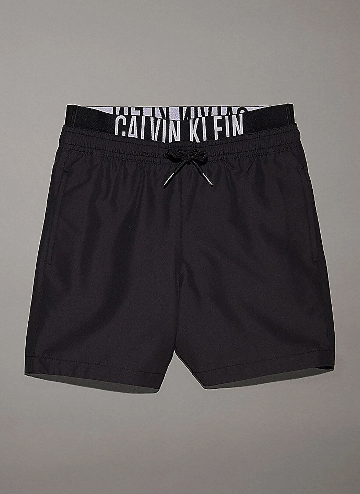 Calvin Klein Siyah Erkek Çocuk Şort Mayo KV0KV00054BEH
