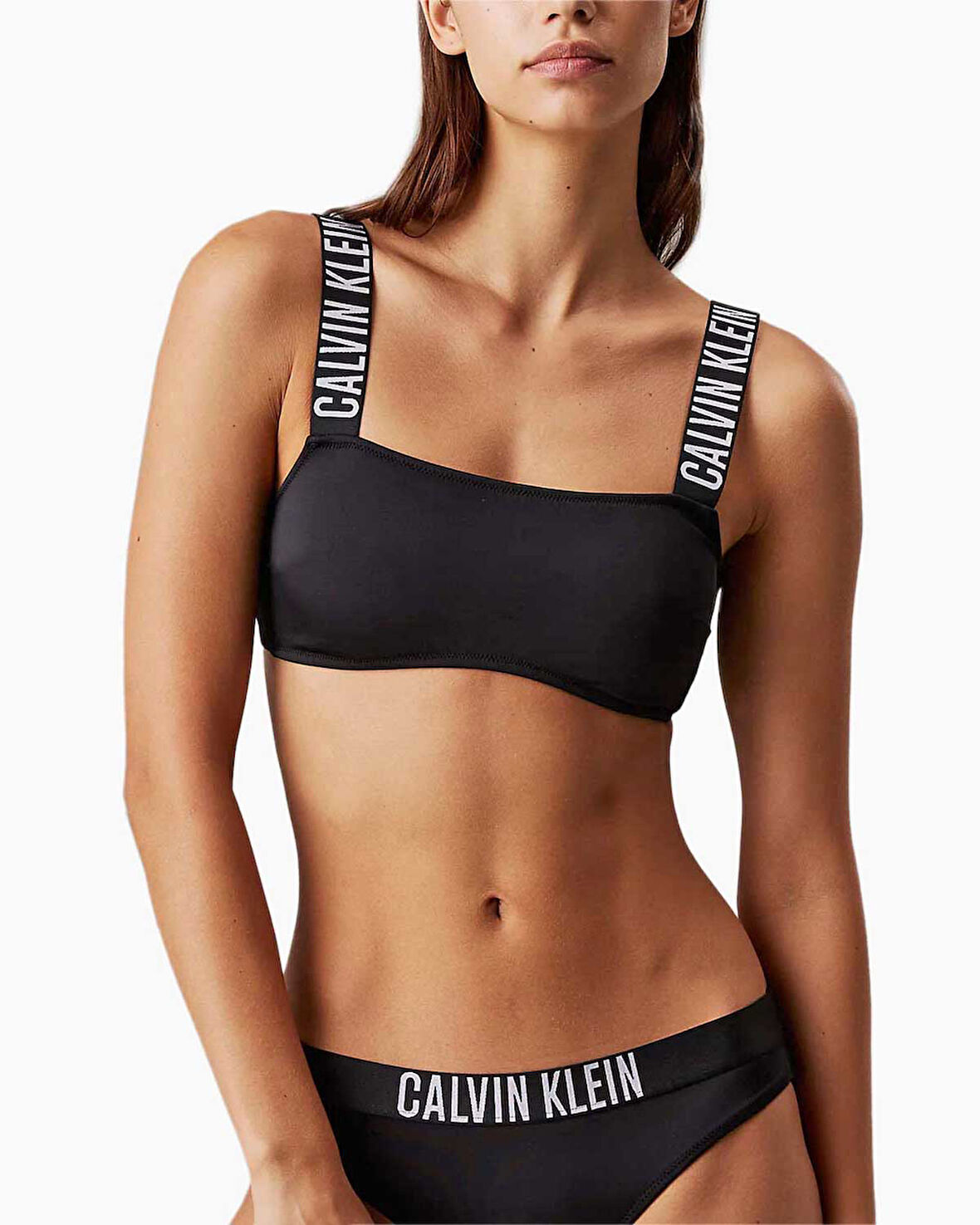 Calvin Klein Bandeau Swim Tops Straplez Bikini Üstü