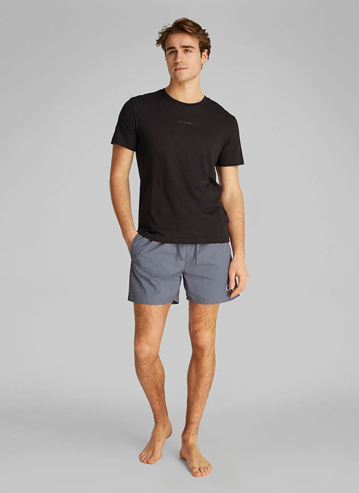 Calvin Klein Siyah Erkek T-Shirt KM0KM01138BEH