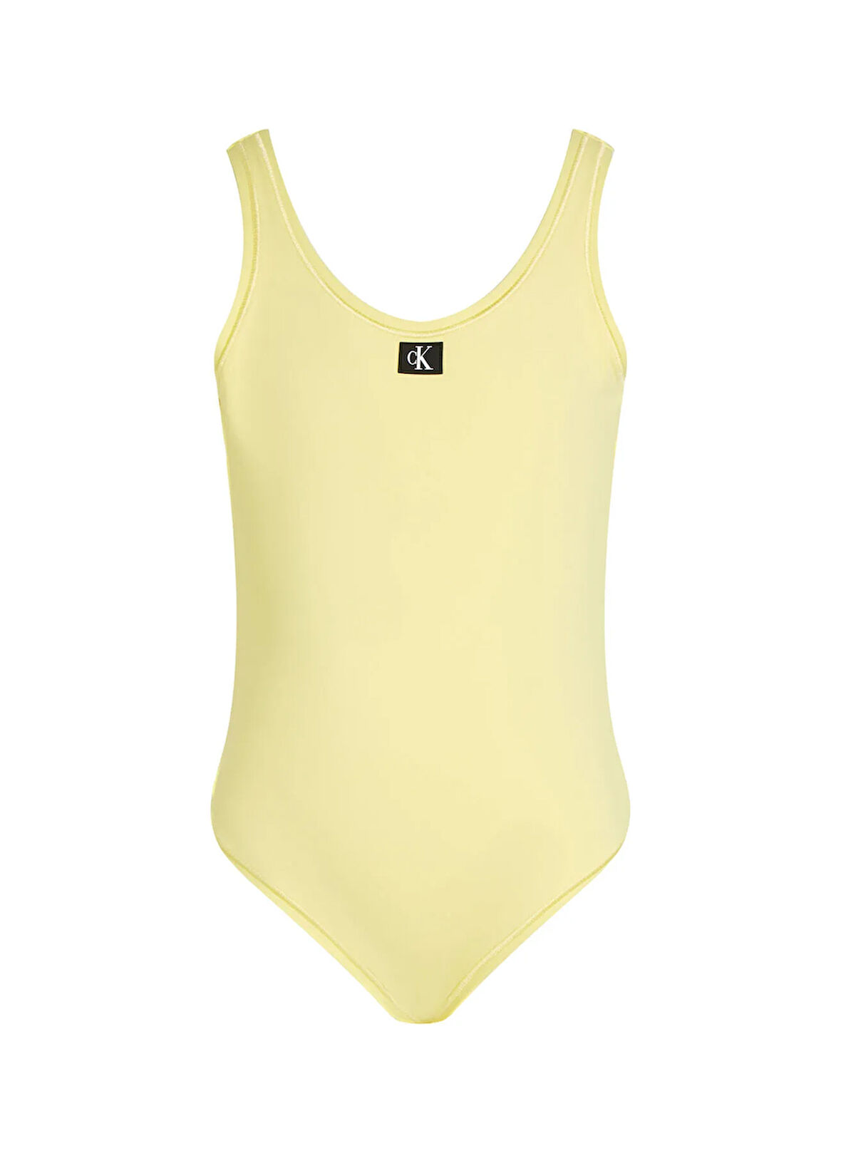 Calvin Klein Sarı Kız Çocuk Mayo KY0KY00099ZA6