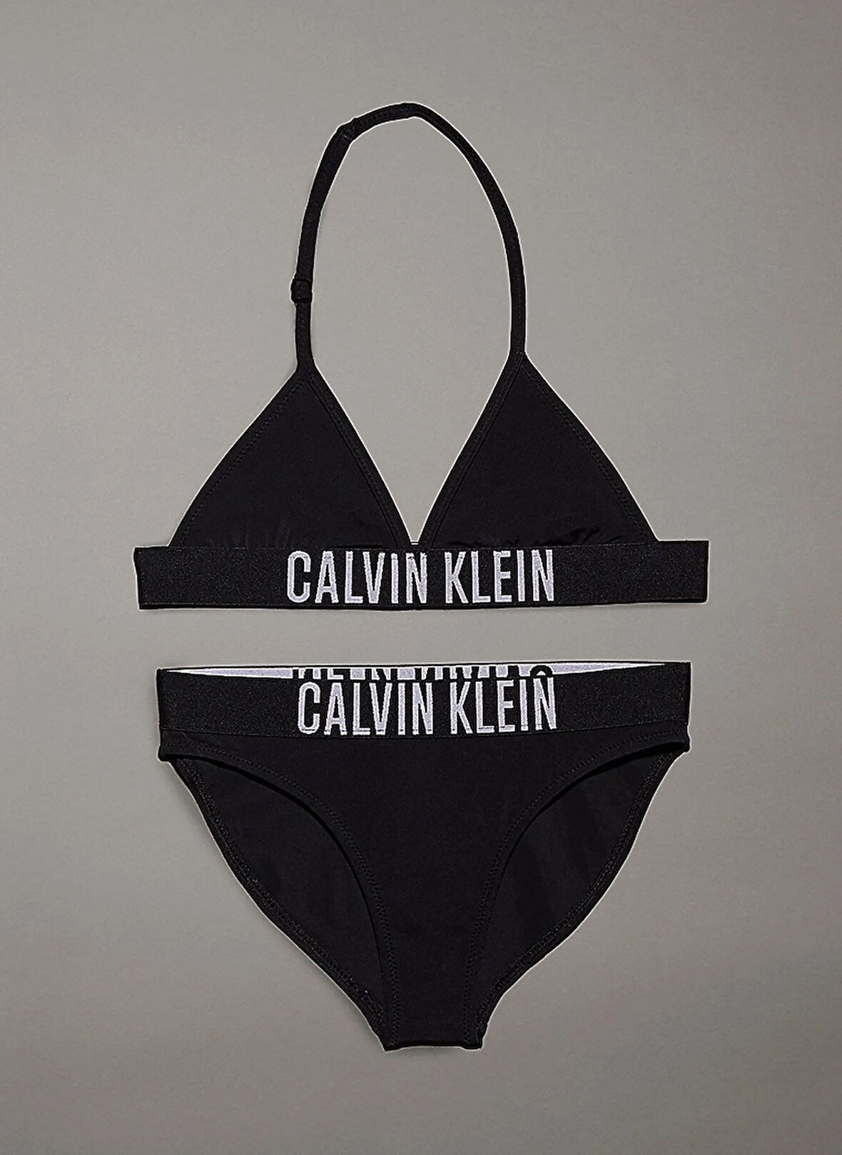 Calvin Klein Siyah Kız Çocuk Bikini Takım KY0KY00090BEH