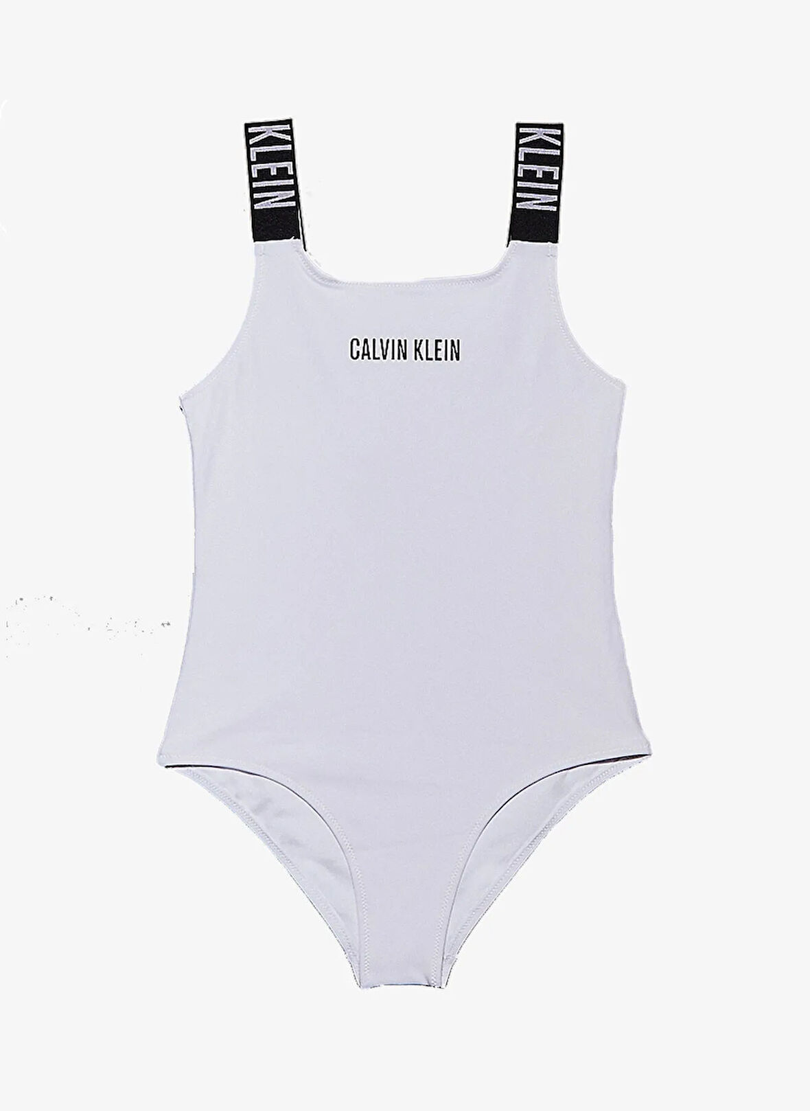 Calvin Klein Beyaz Kız Çocuk Mayo KY0KY00098YAA