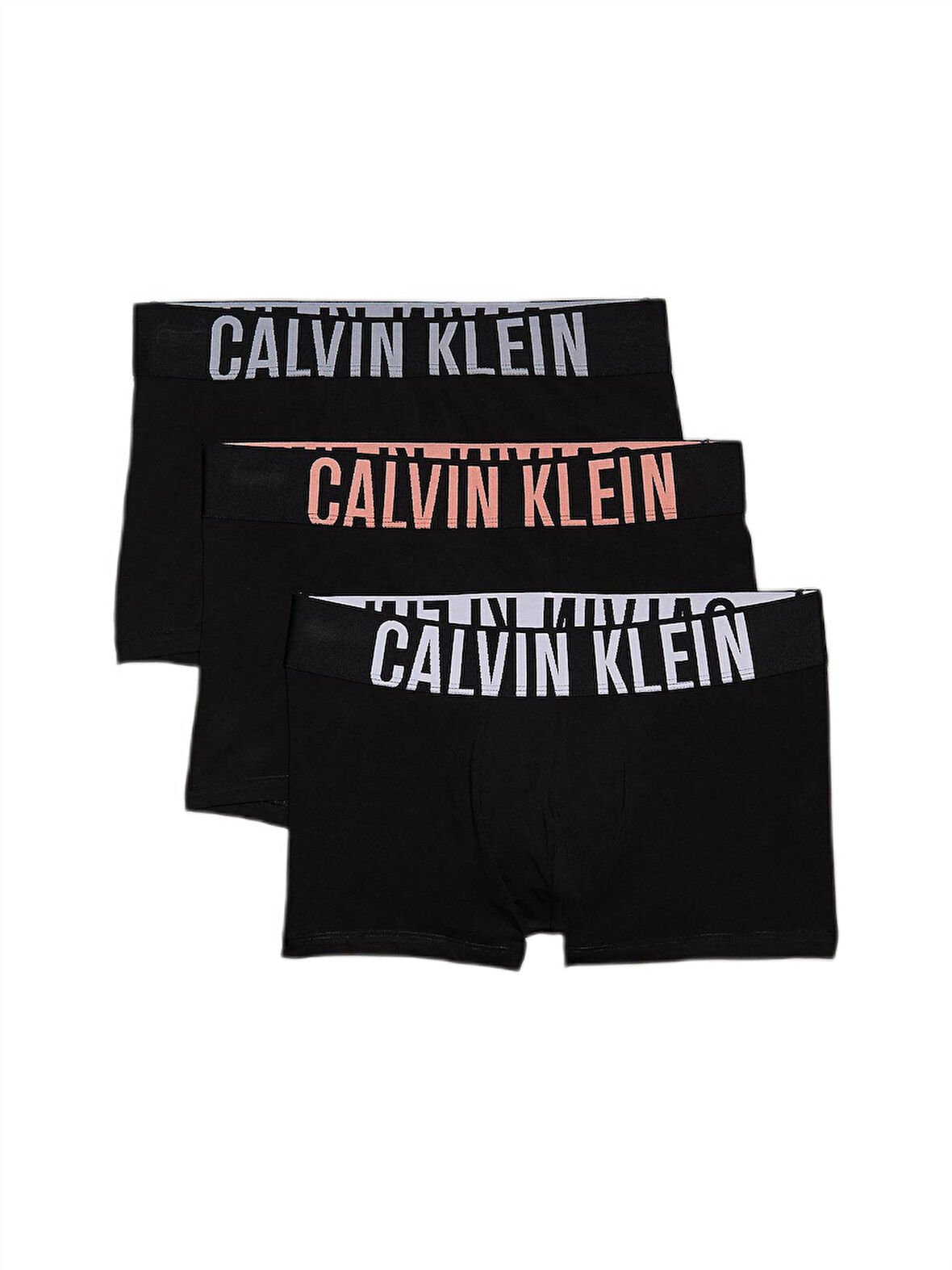 Calvin Klein Erkek 3'lü Siyah Boxer 000NB3608A 