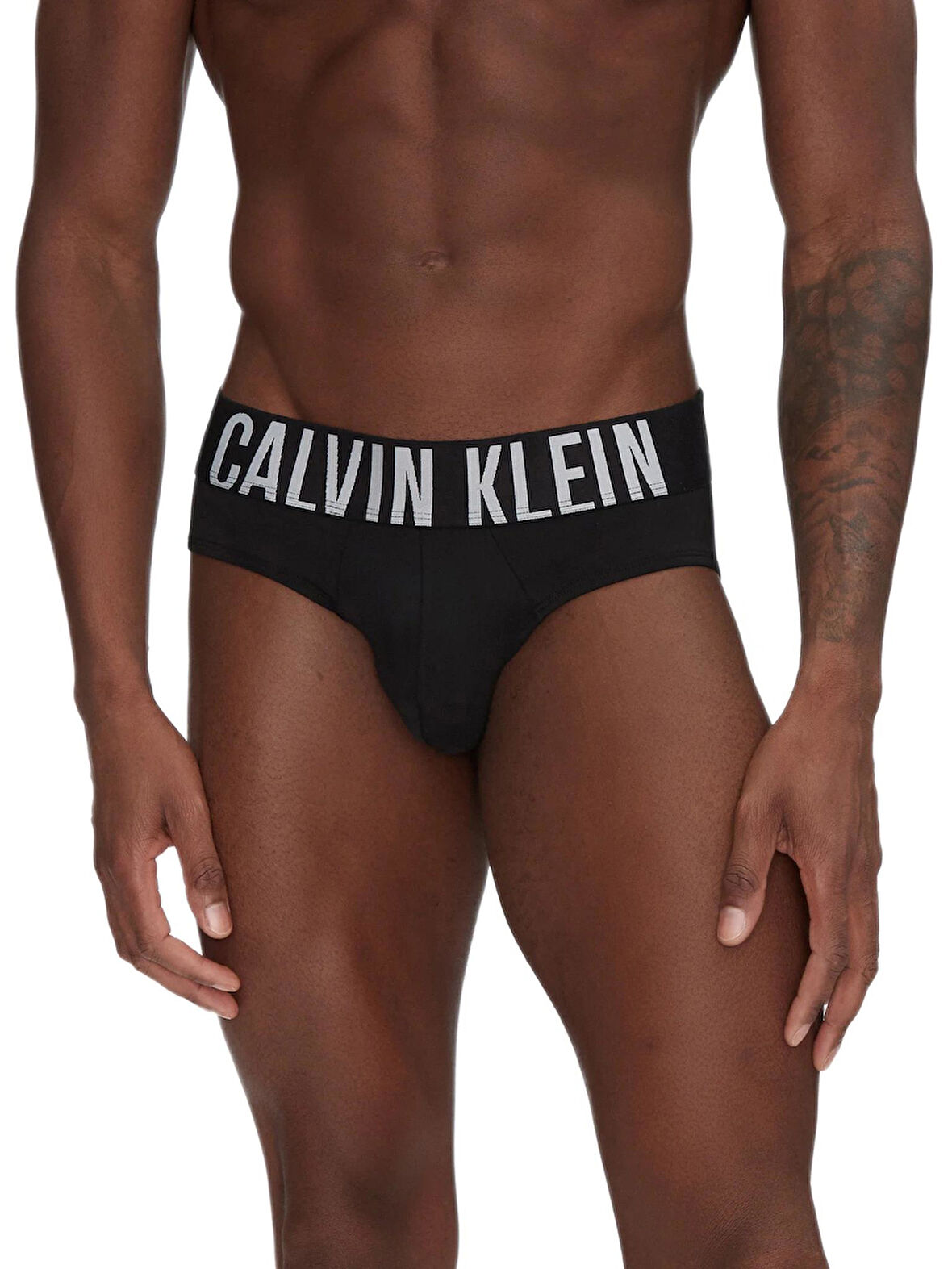 Calvin Klein Erkek 3'lü Siyah Slip 000NB3610A 