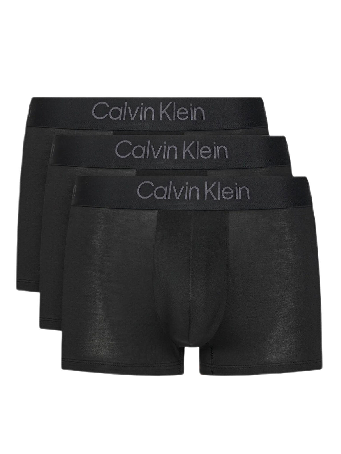 Calvin Klein Erkek Siyah 3'lü Boxer Trunk LV00NB4192 