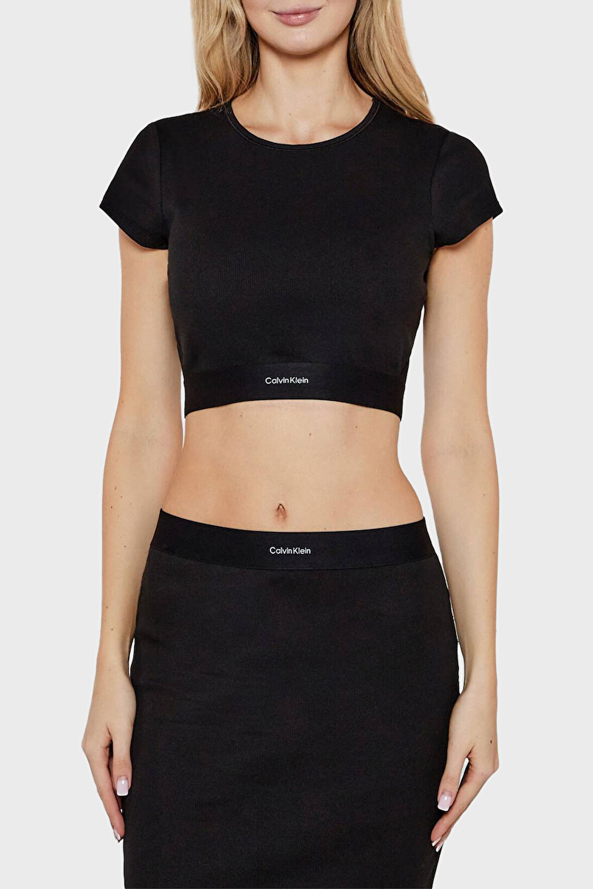 Calvin Klein Bayan Top LV00QS7349 UB1