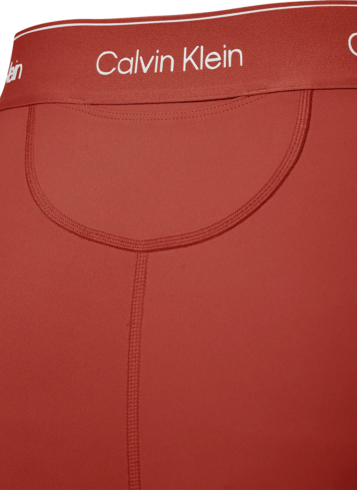 Calvin Klein LVGWS5L609VO3-MDRN Turuncu Düz Kadın Tayt