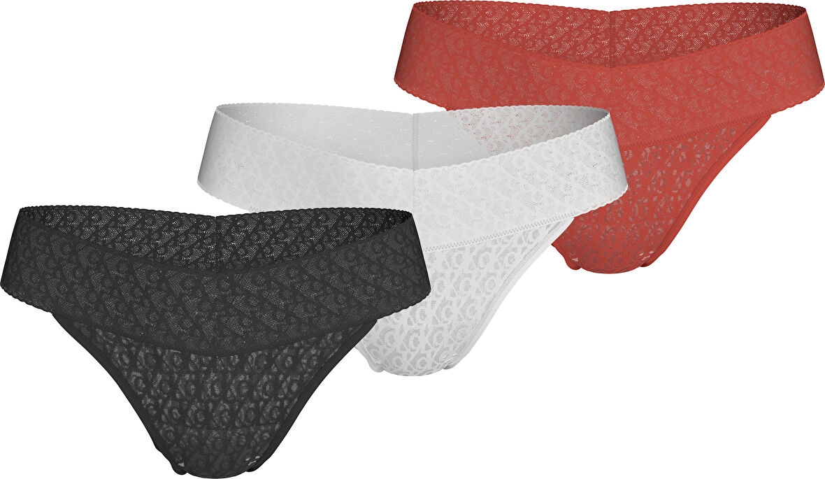 CALVIN KLEIN LOW RISE BIKINI 3PK Külot