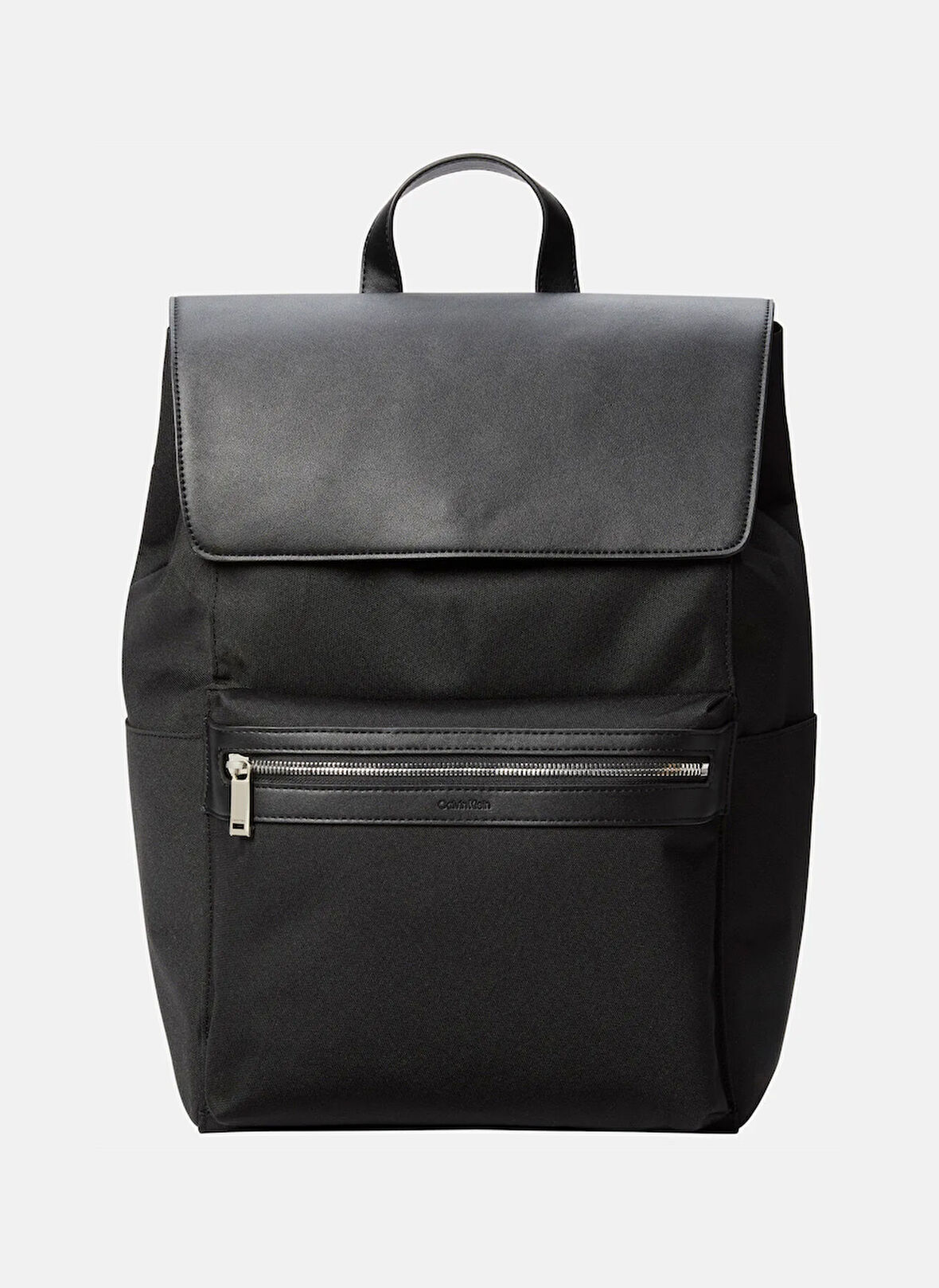 Calvin Klein Siyah Erkek Sırt Çantası CONTRAST FLAP BACKPACK
