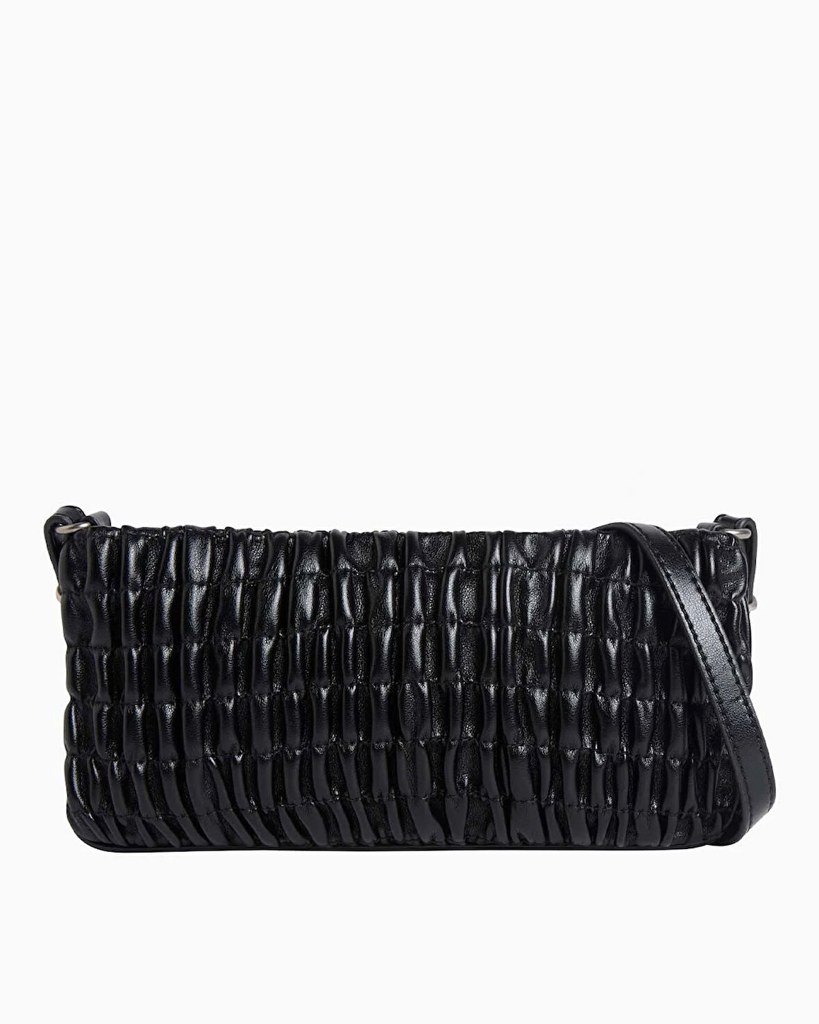 Calvin Klein Rouched Zip Top Omuz Çantası