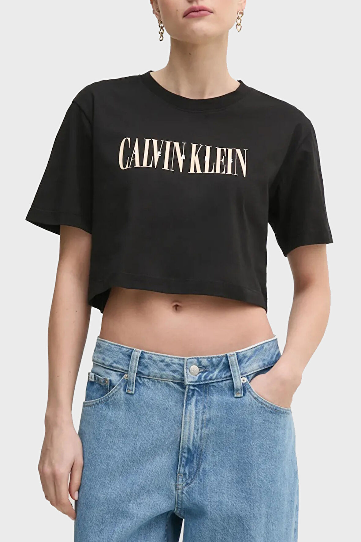 Calvin Klein Bayan T Shirt J20J225578 BEH