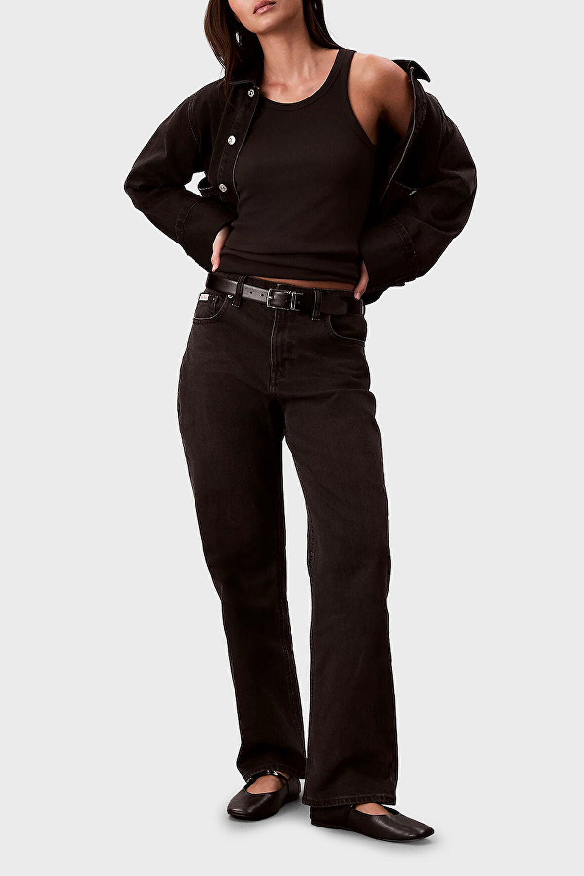 Calvin Klein Kadın Kot Pantolon LV047B909G 846