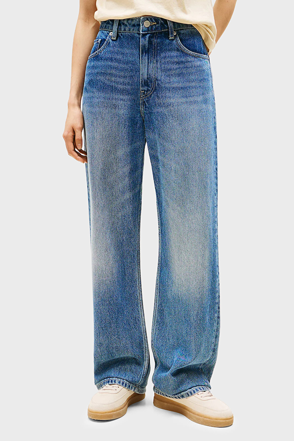 Tommy Hilfiger Kadın Kot Pantolon WW0WW47151 1A5